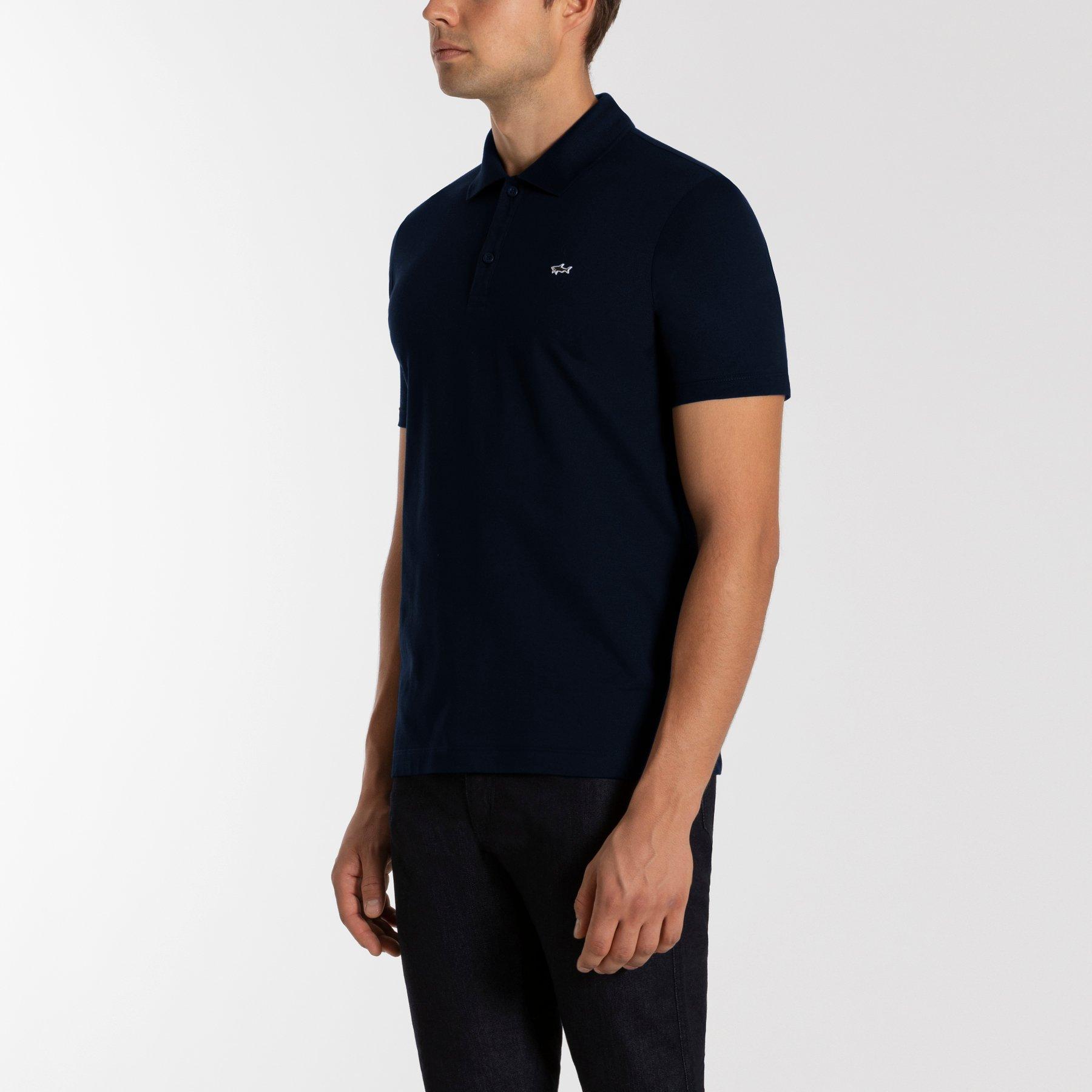Marineblauw - Paul And Shark - Logo Polo Shirt - 6