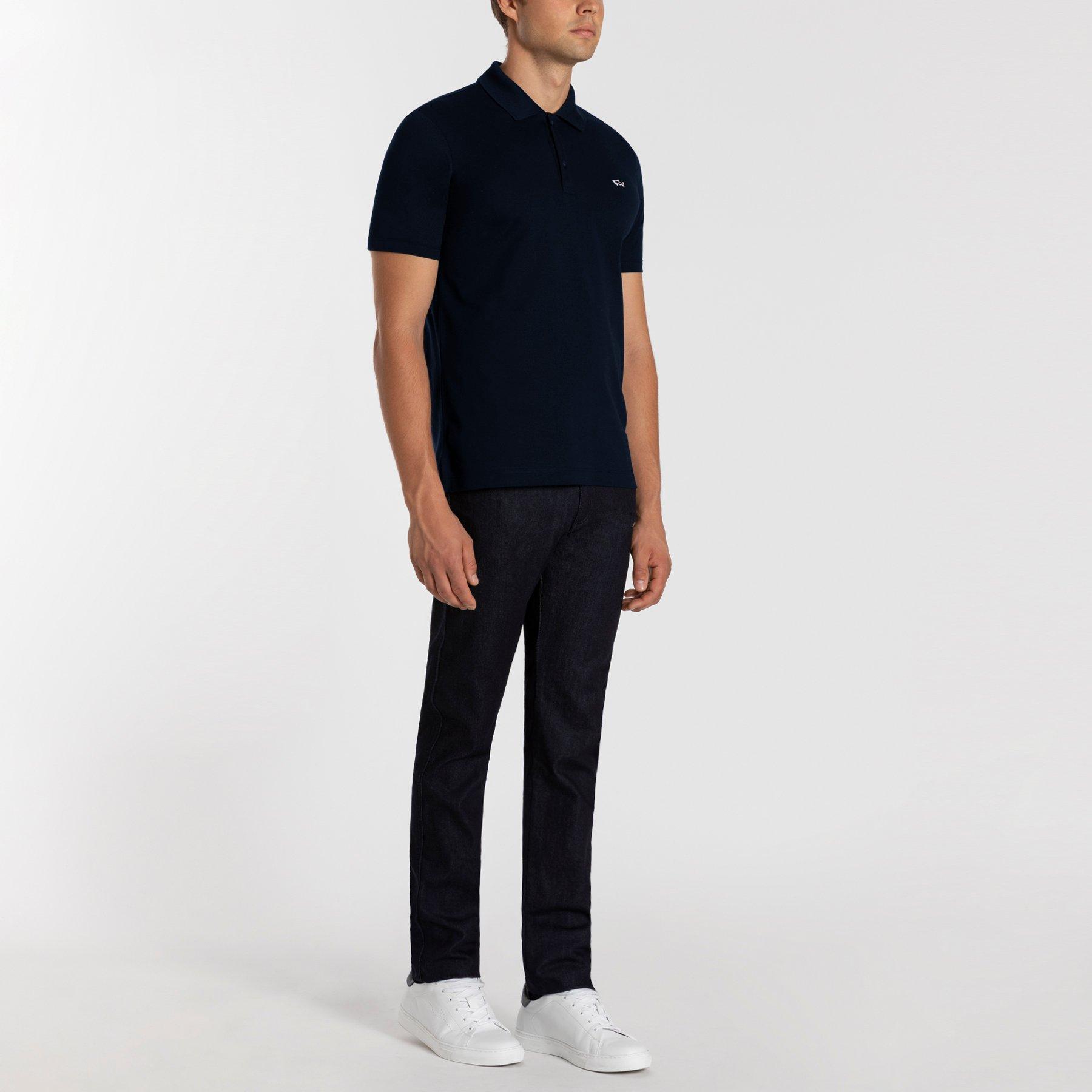 Marineblauw - Paul And Shark - Logo Polo Shirt - 7