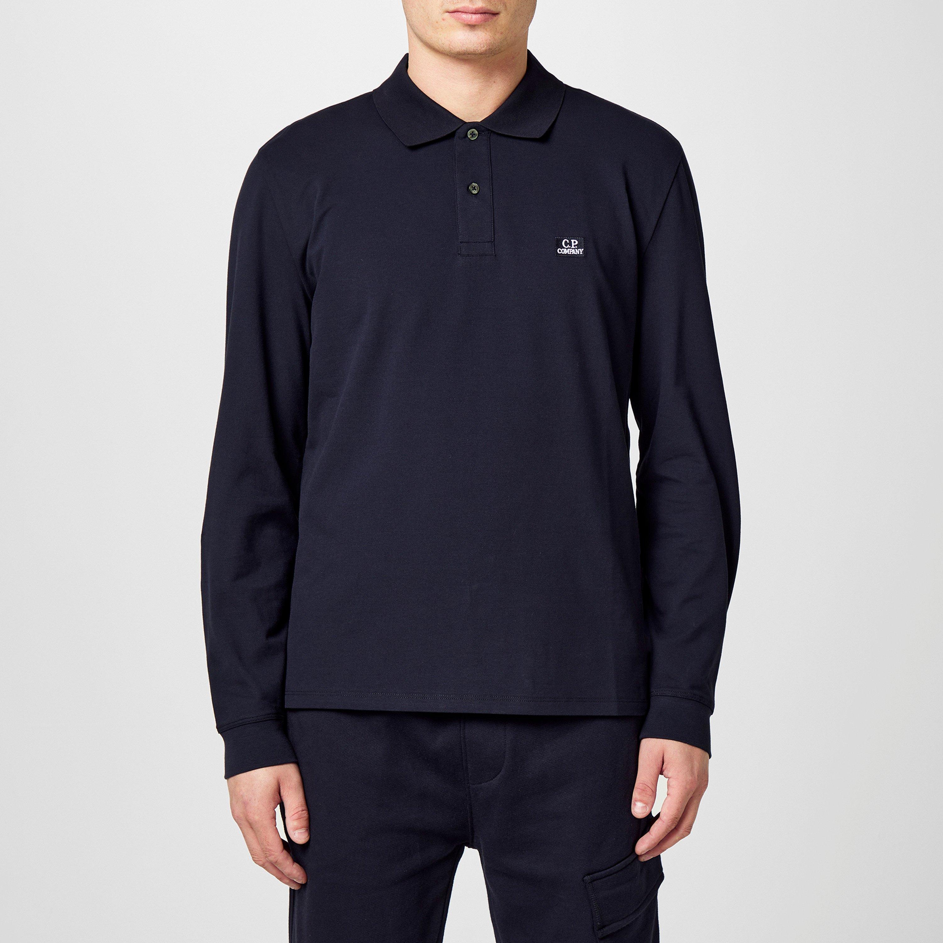 Total Eclip 888 - CP Company - Men's Long Sleeve Polo Shirt - 3