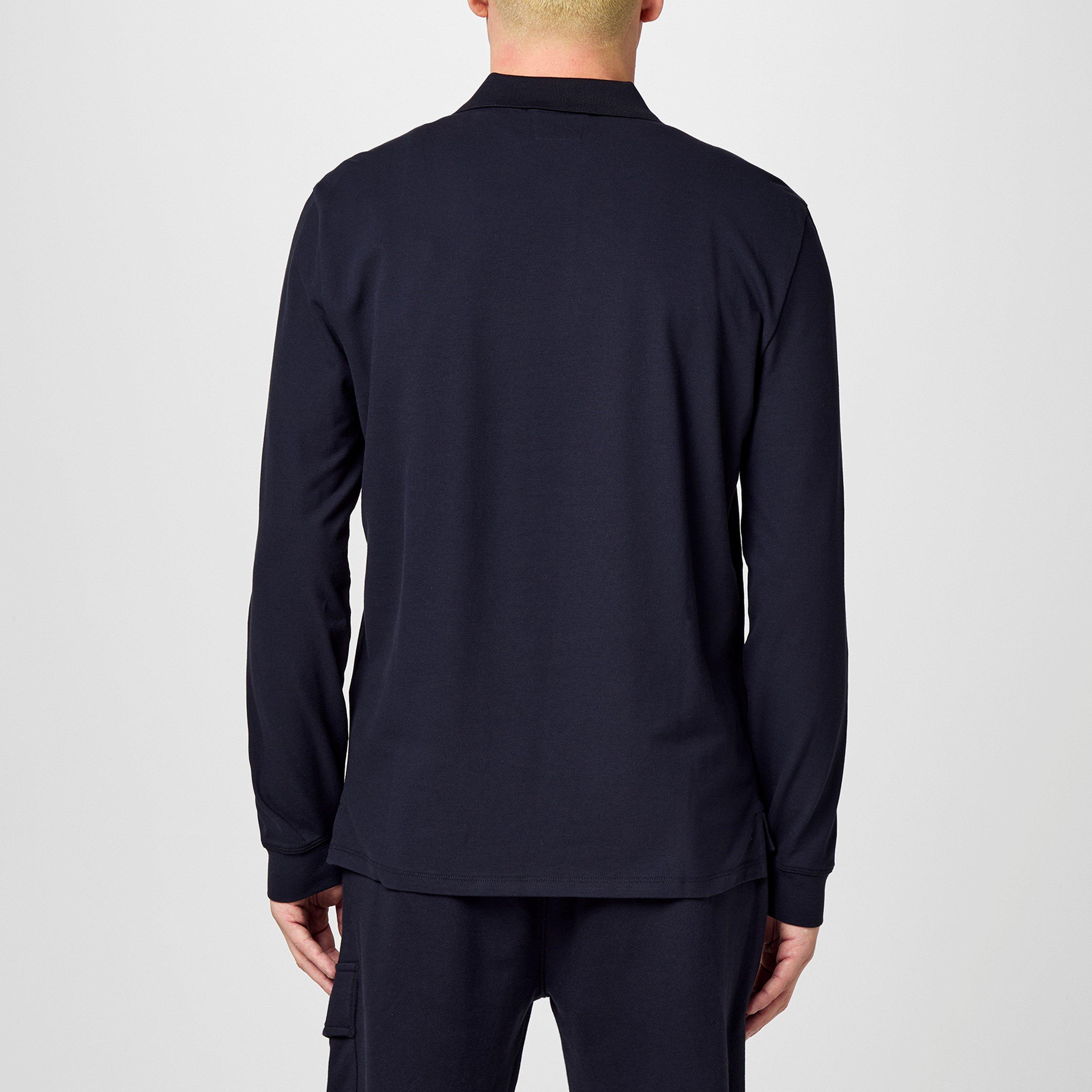 Total Eclip 888 - CP Company - Men's Long Sleeve Polo Shirt - 4