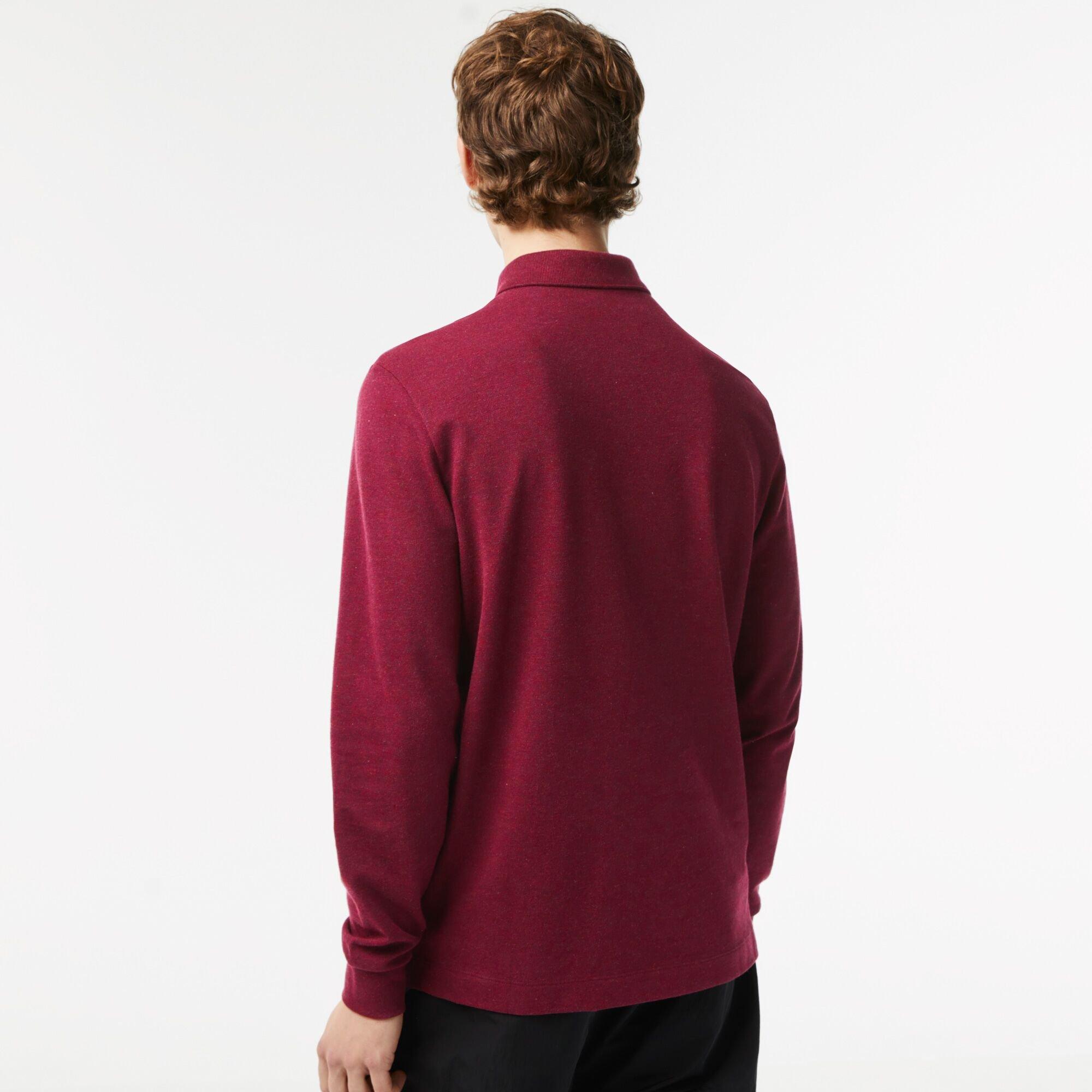 Vine Chine - Lacoste - Long Sleeve Logo Polo Shirt - 3