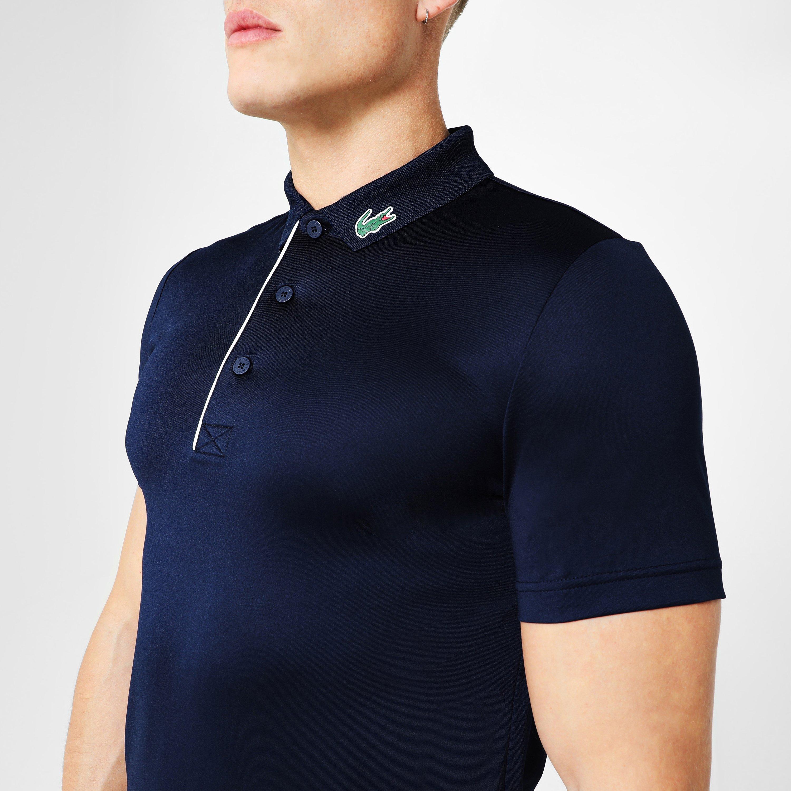 Marine/White - Lacoste - Lacoste Polo Shirt Mens - 4
