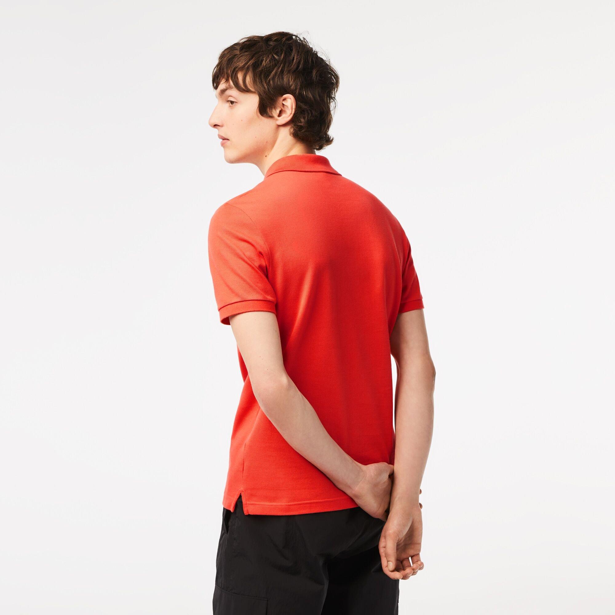 Watermelon - Lacoste - Short Sleeve Logo Polo Shirt - 3