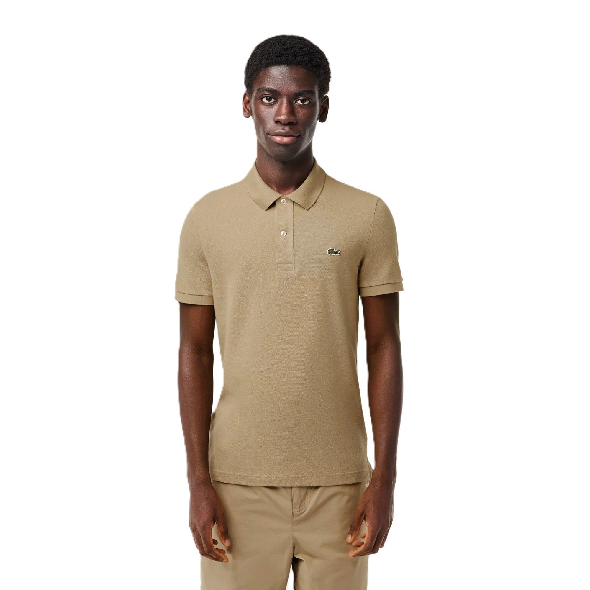 Lacoste Men's Lion Short Sleeve Logo Polo Shirt - S