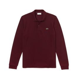 Lacoste Lacoste Crocodile Long Sleeve Polo Shirt Mens