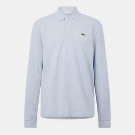 Lacoste Lacoste Crocodile Long Sleeve Polo Shirt Mens