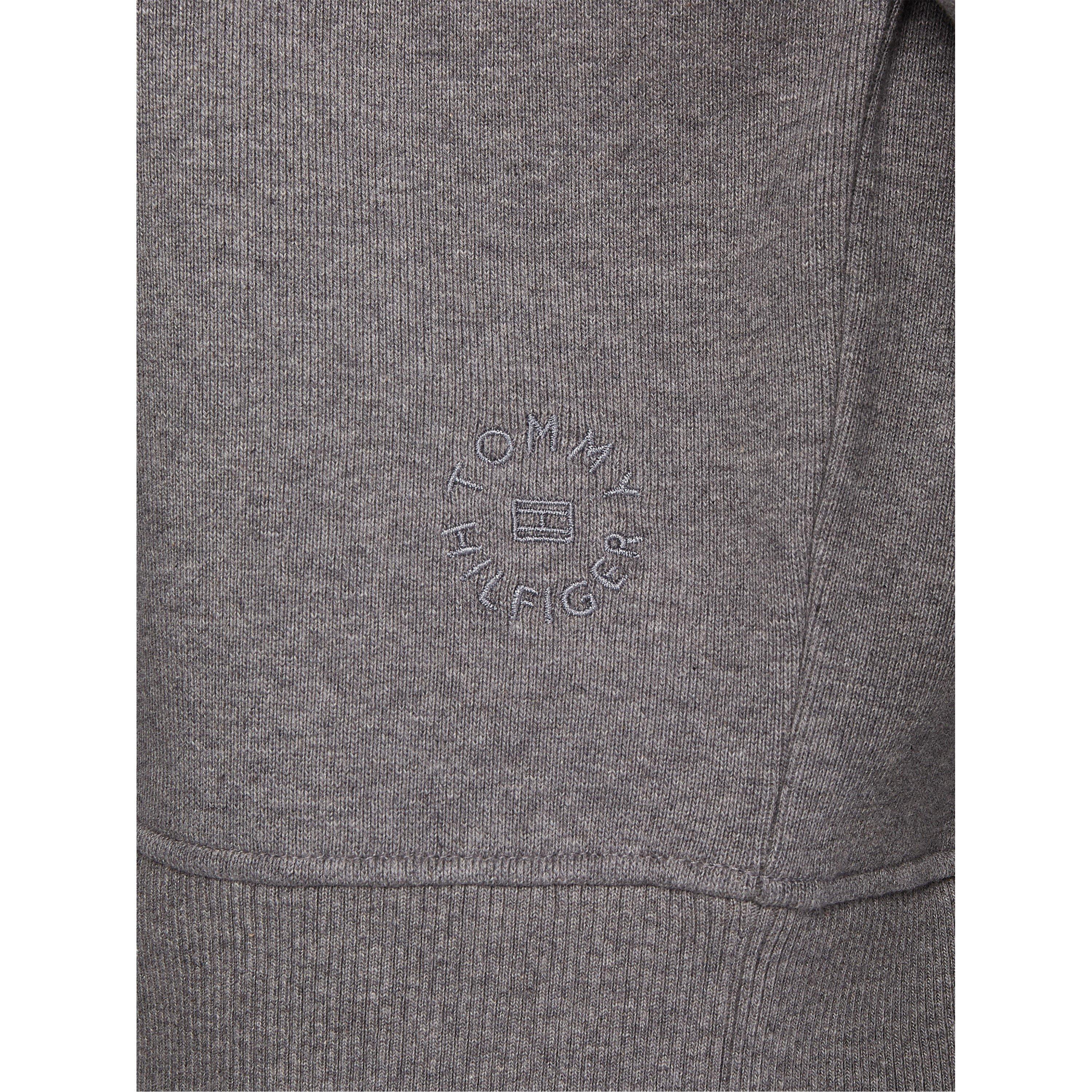 Srednje siva heather - Tommy Hilfiger - Zip Collar Sweatshirt - 6