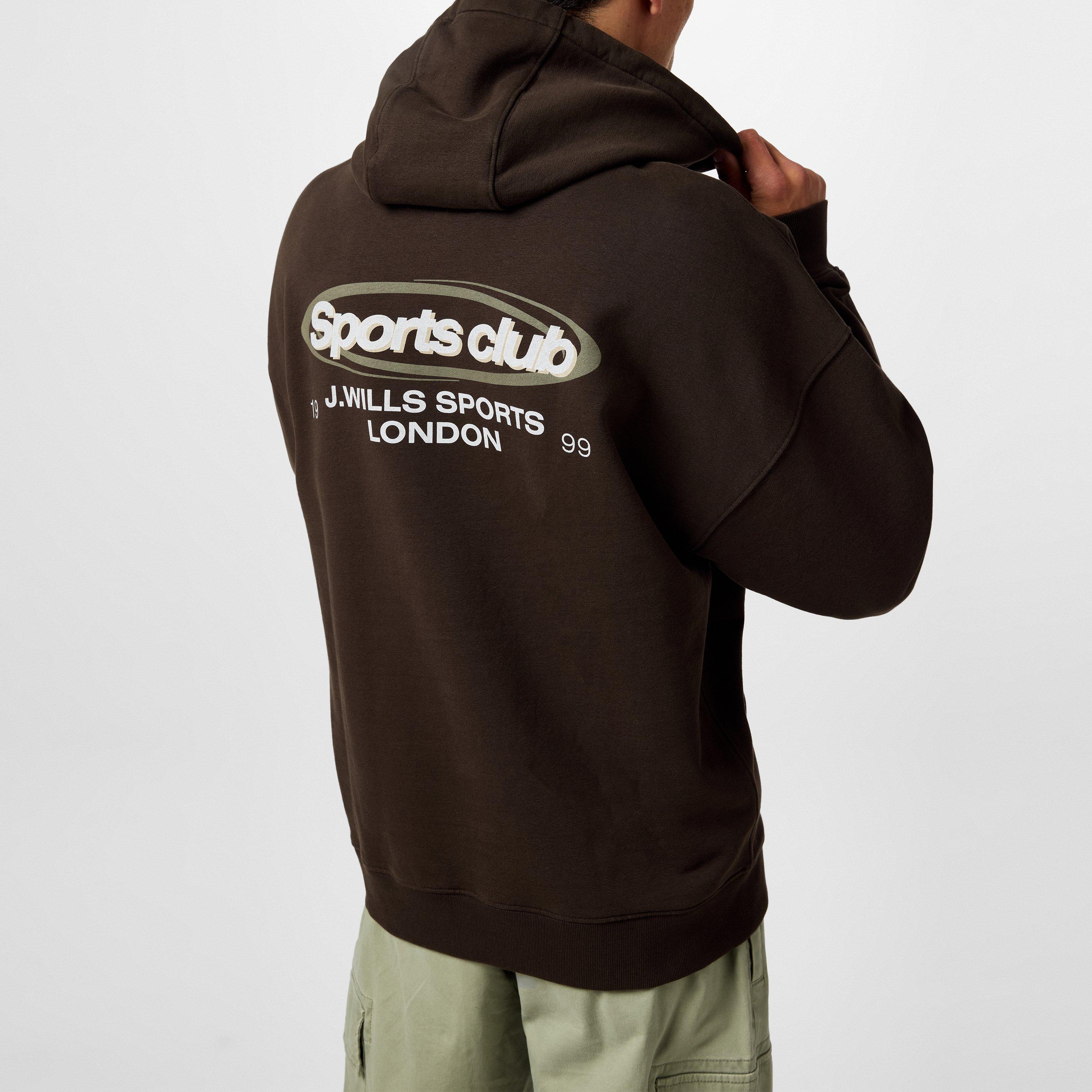 Coffee - Jack Wills - JW Sports Club Hoodie - 4