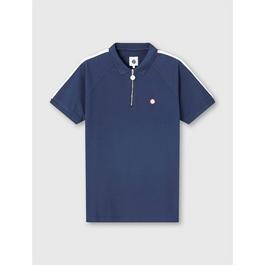 Pretty Green PG Tilby Zip Polo Sn99