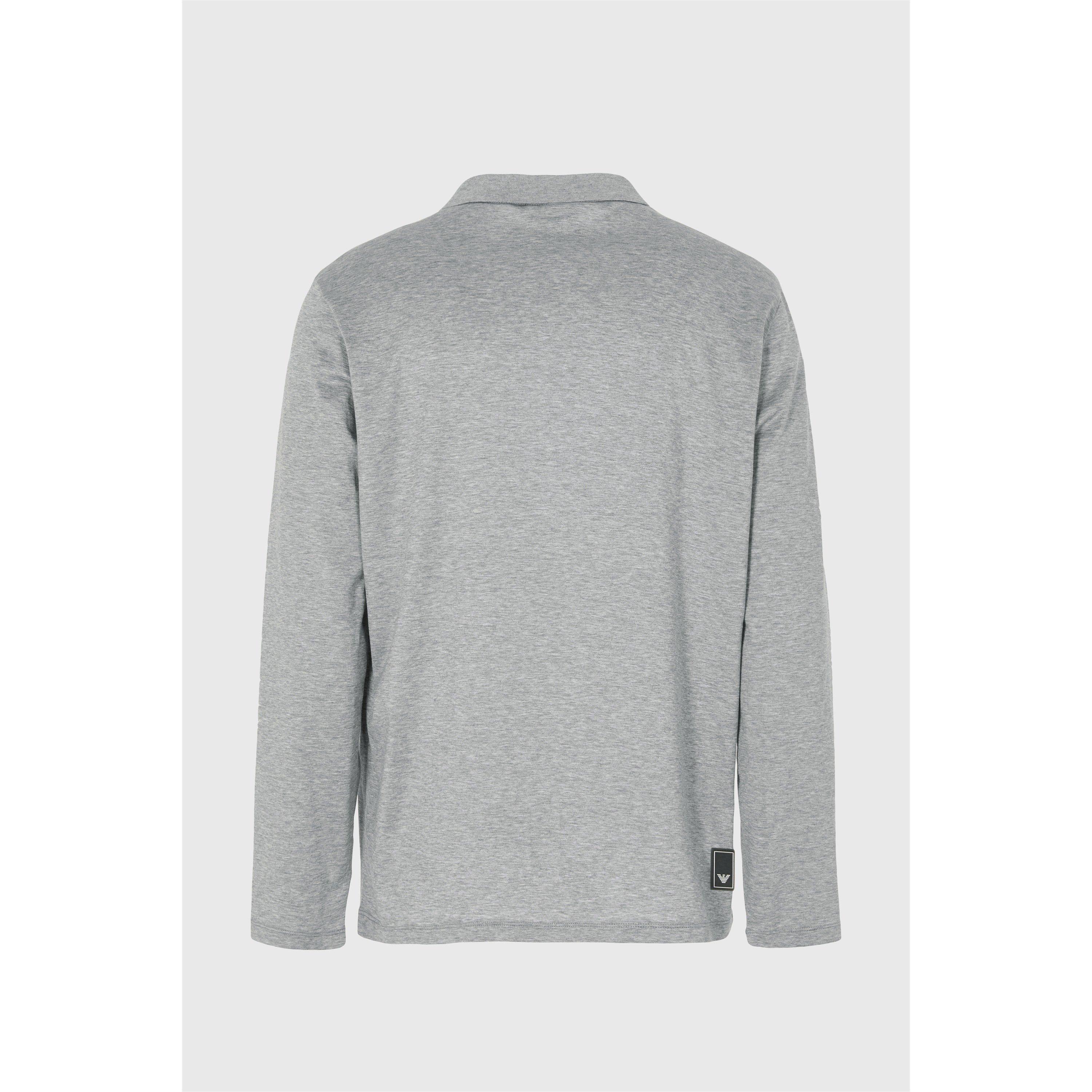 Grey 0630 - Emporio Armani - Emporio Ls Jersey Pl Sn34 - 2