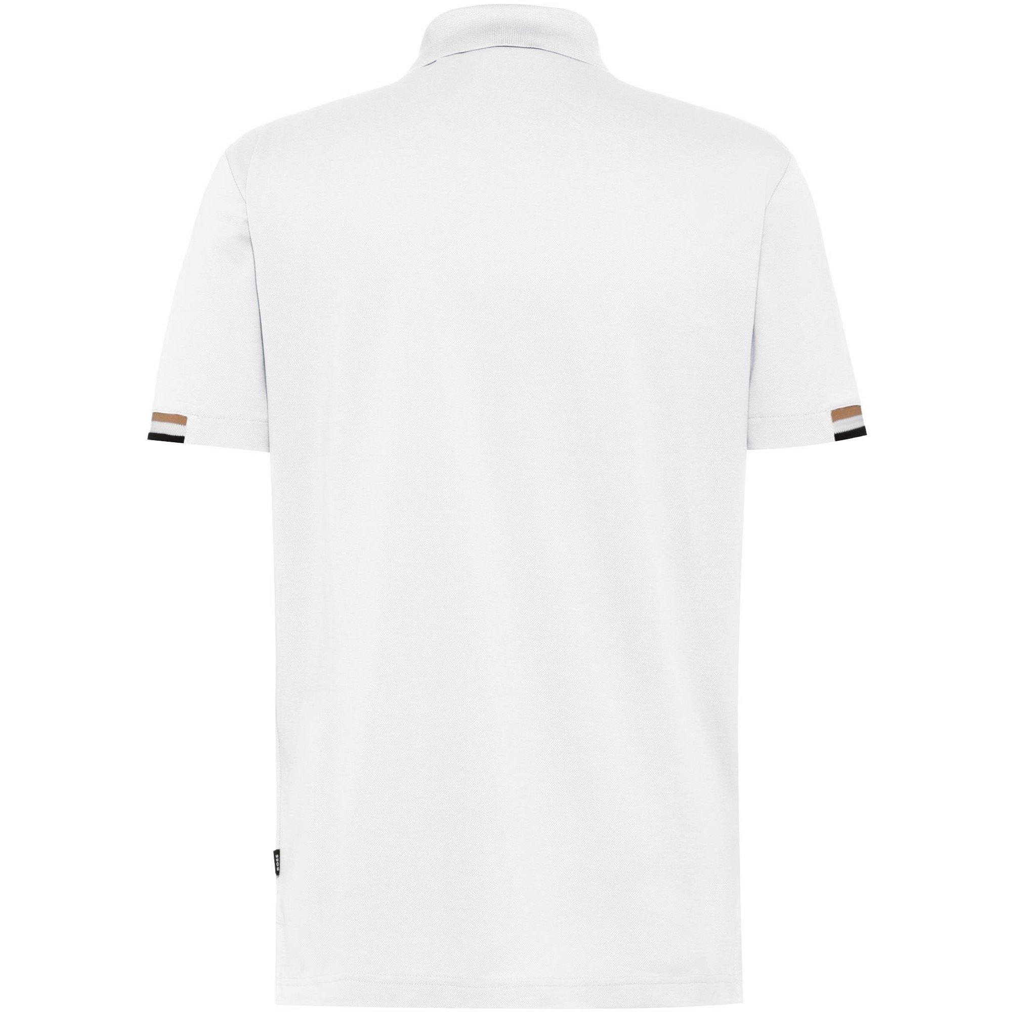 White - Boss - Men's HBB Parlay 147 Timeless Design Polo Shirt - 2