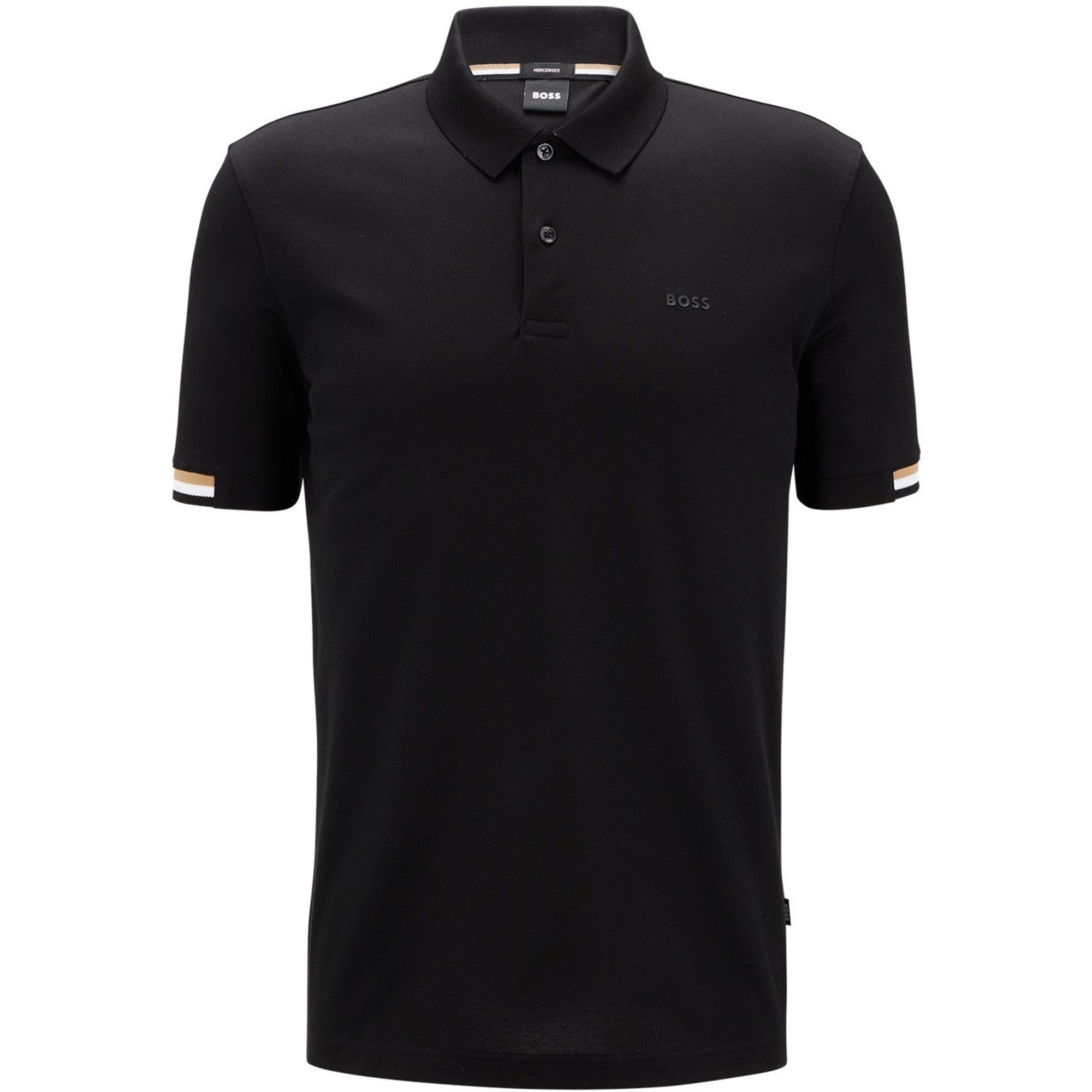 Boss Men's HBB Parlay 147 Timeless Design Polo Shirt - Black - Large