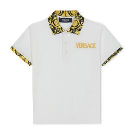 Versace Logo Polo Shirt Junior