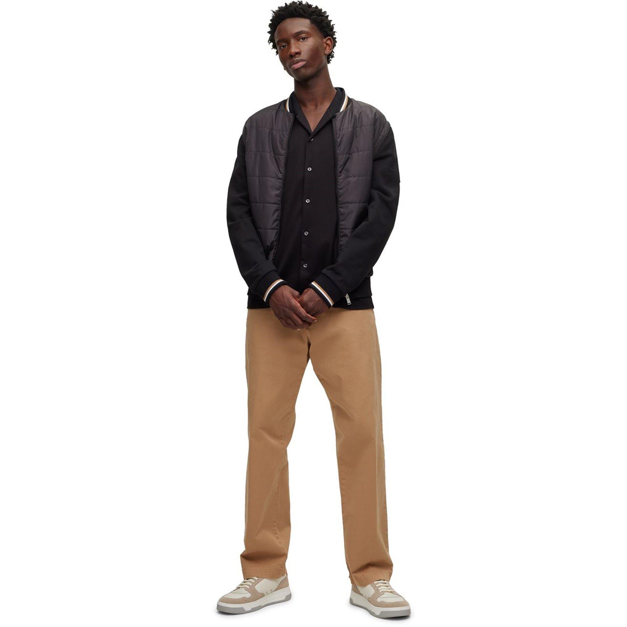 Black 001 - Boss - Men's Powell 11 Short-Sleeve Polo - 4