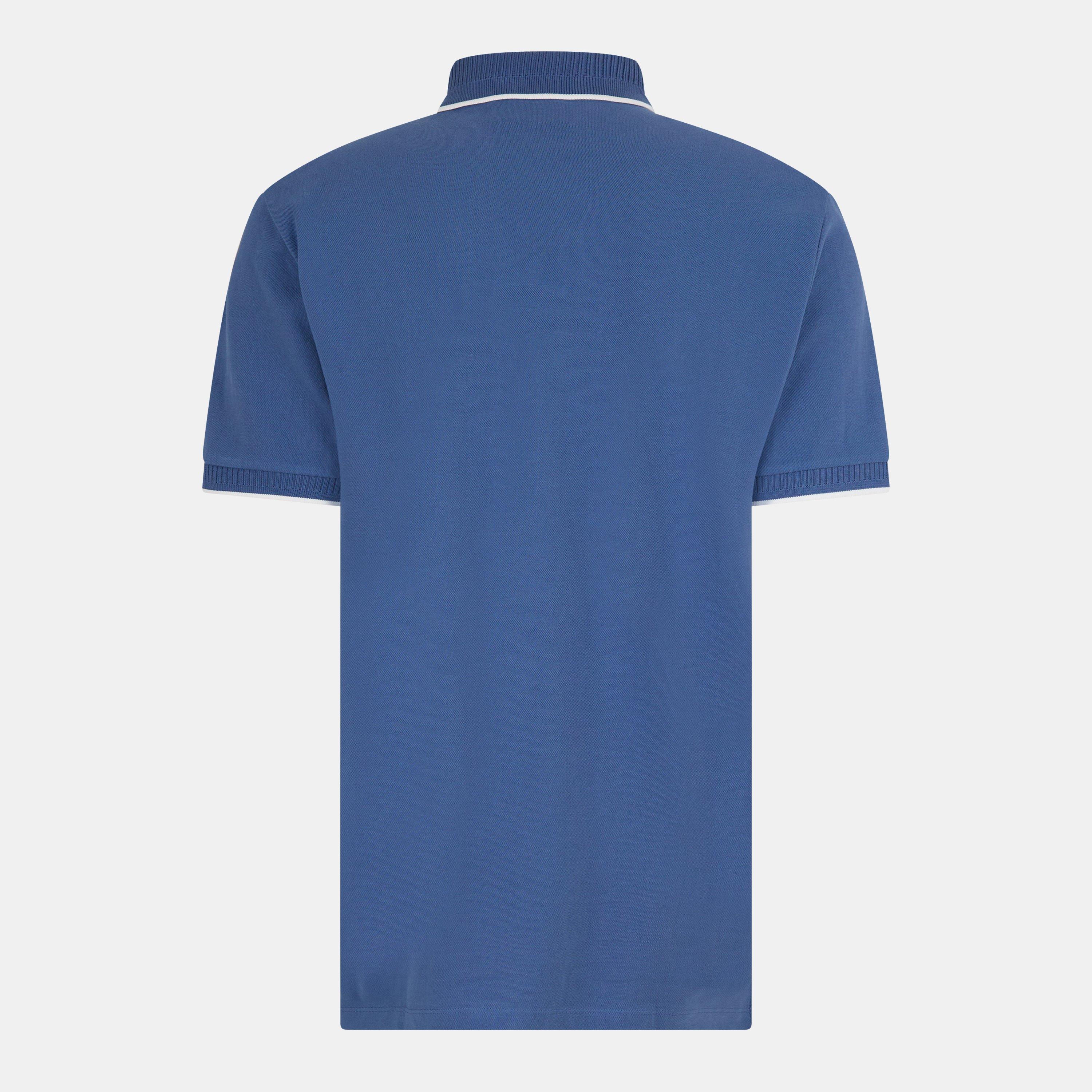 Medium Blue - Hugo - Men's Short-Sleeve Polo Shirt - 2
