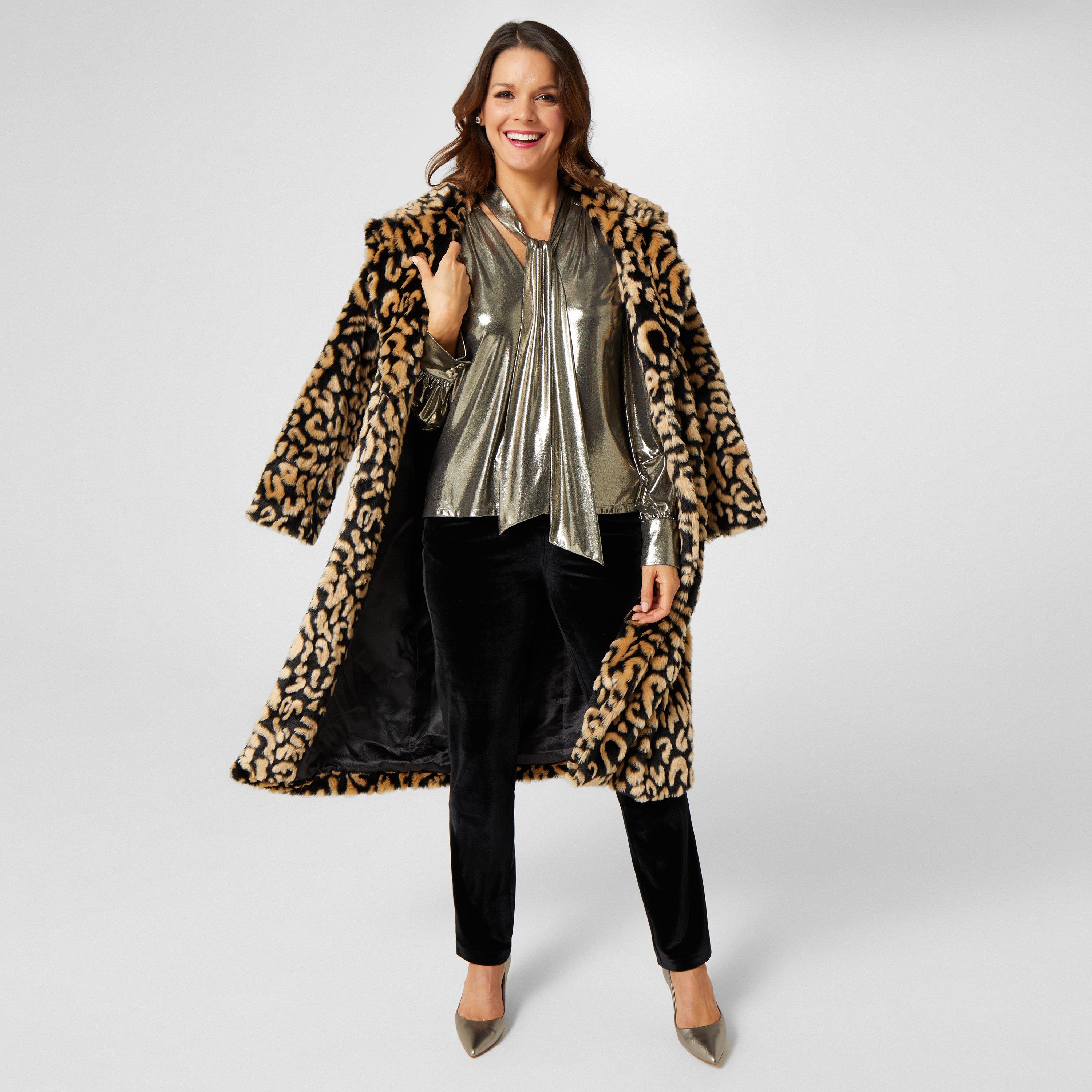 Gold - Biba - x Tess Daly Shimmer Blouse - 6