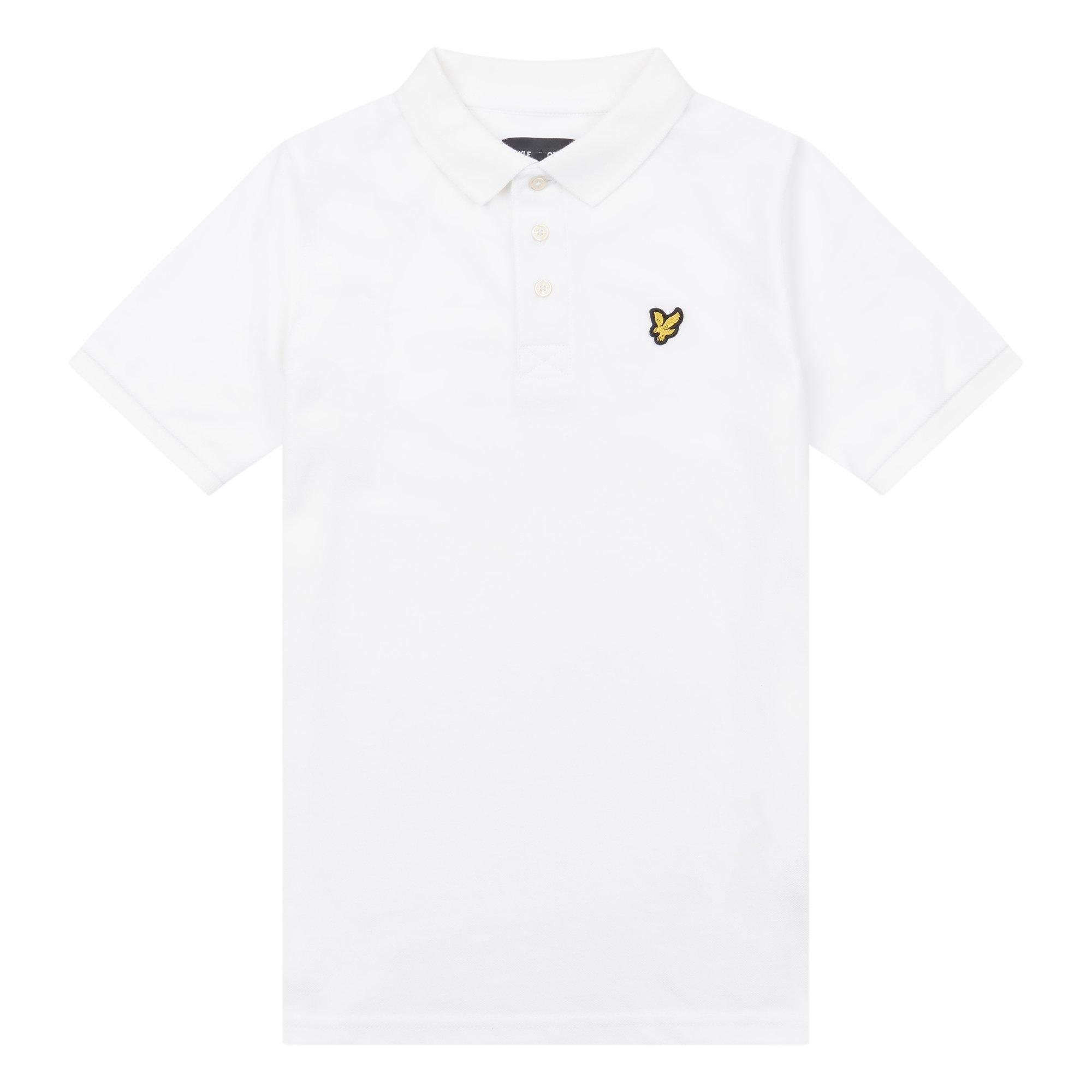 Bright White - Lyle and Scott - Classic Polo Shirt Juniors - 1