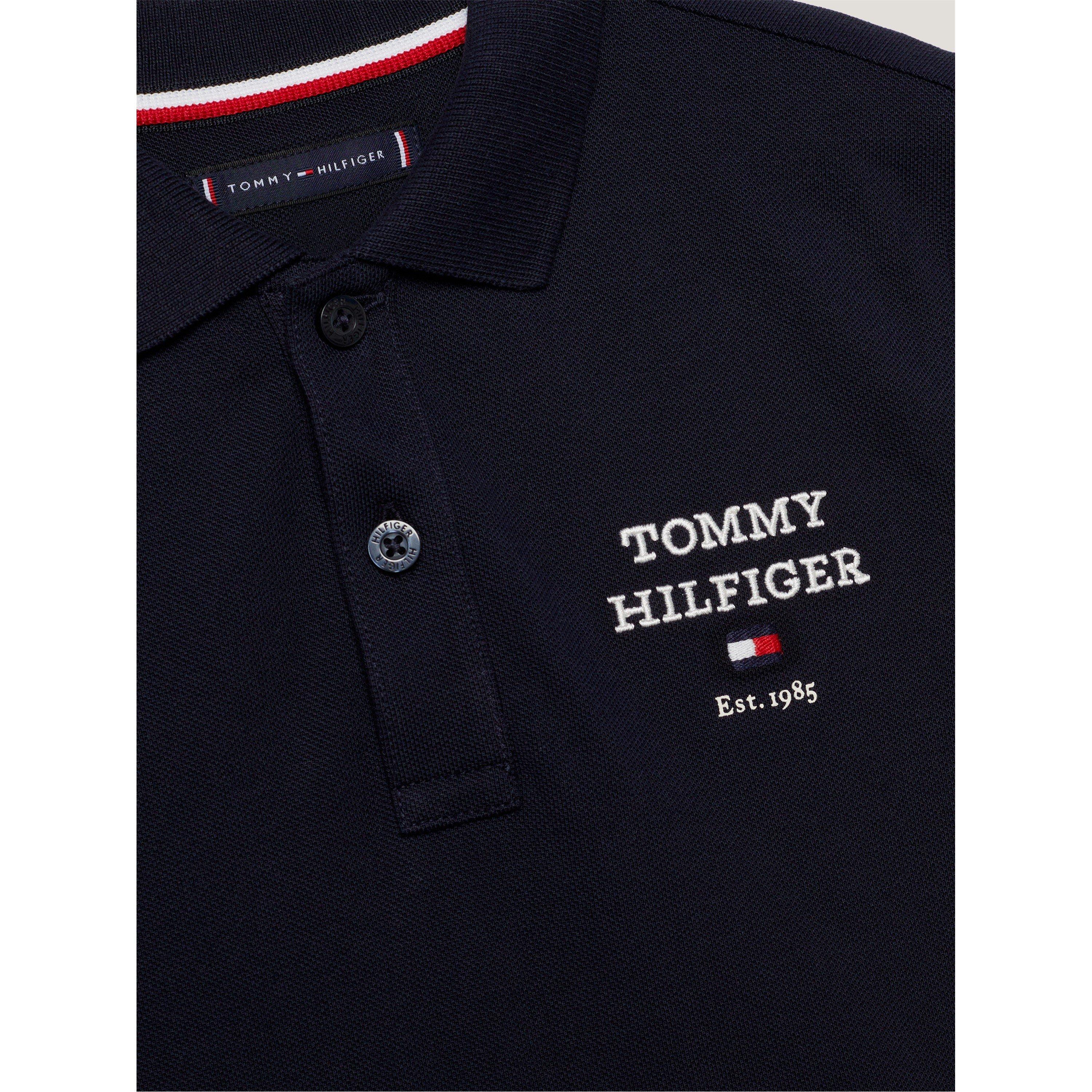 Cielo del deserto - Tommy Hilfiger - Logo Polo Short Sleeve Shirt Junior - 2