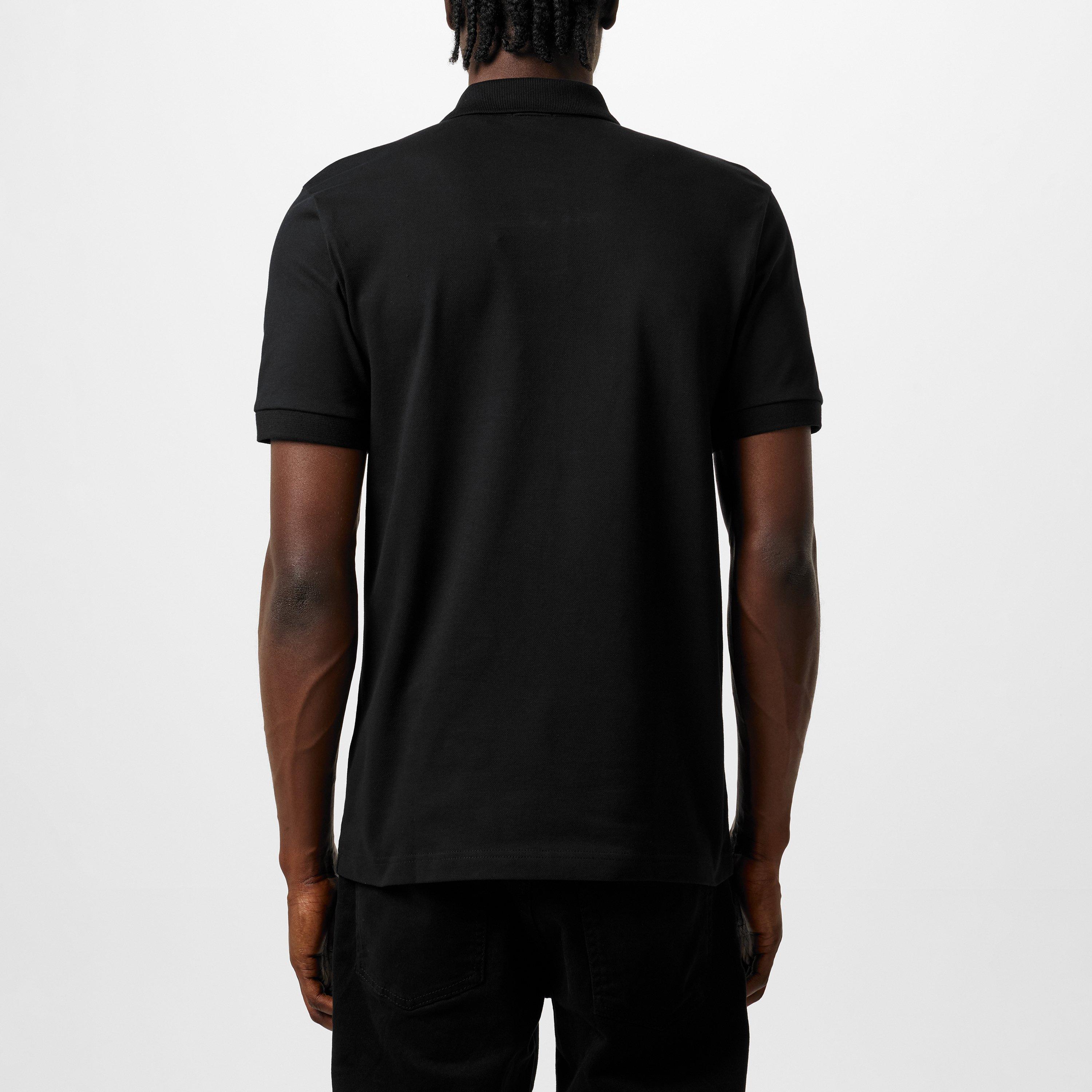 Black 001 - Boss - Mens BOSS ORANGE Passenger Premium Design Polo Shirt - 4