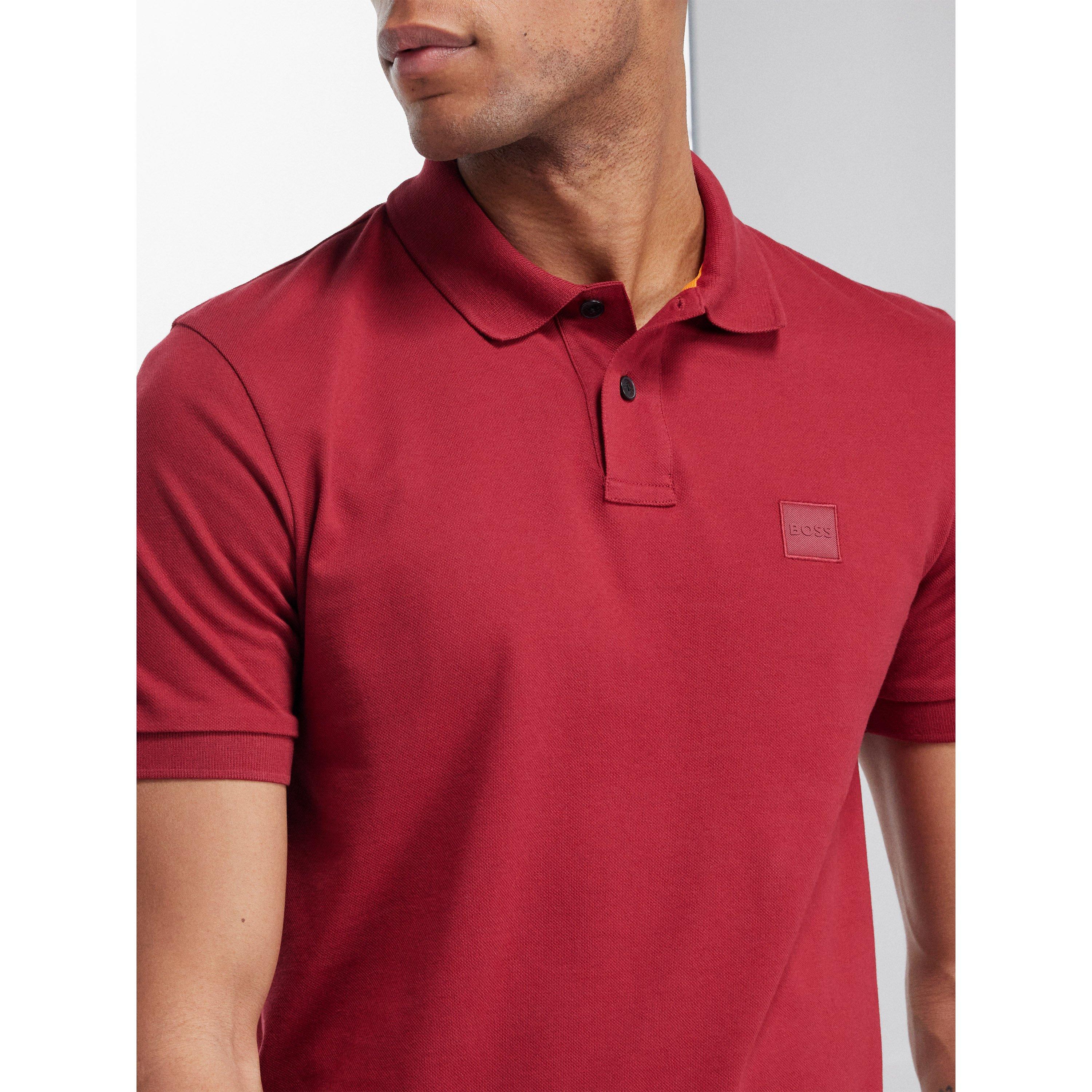 Open Red 647 - Boss - Men's HBO Passenger Premium Design Polo Shirt - 3