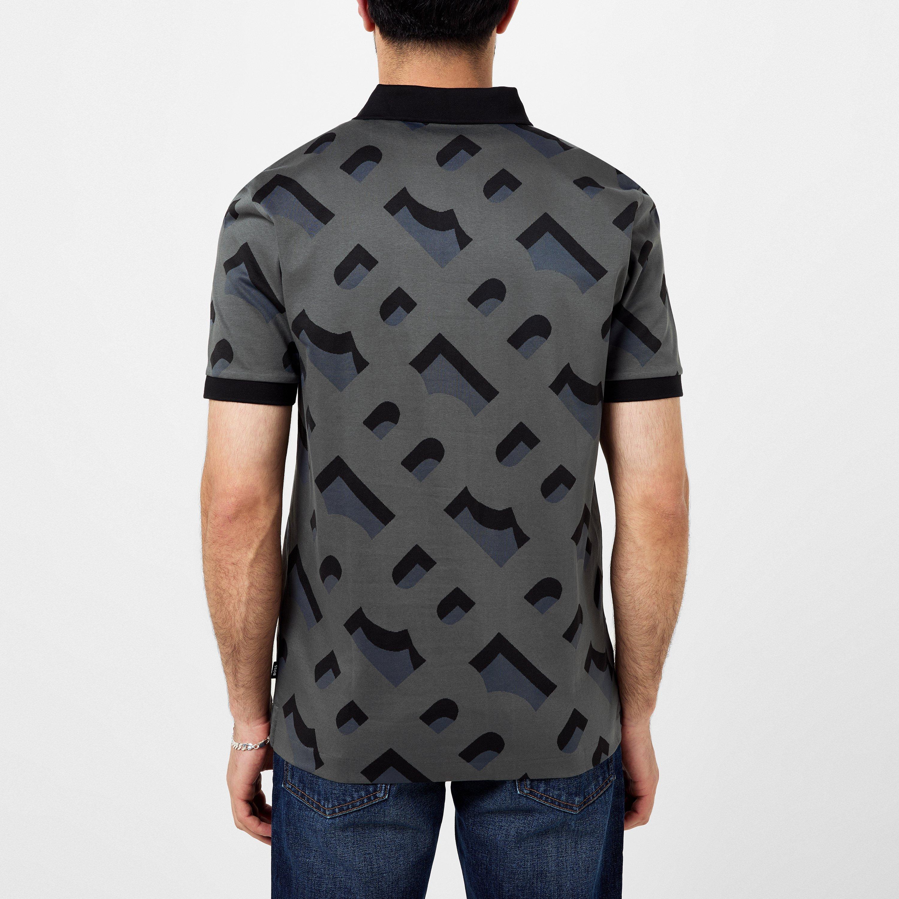 Black - Boss - Men's HBB Prout 419 Short-Sleeve Polo Shirt - 3