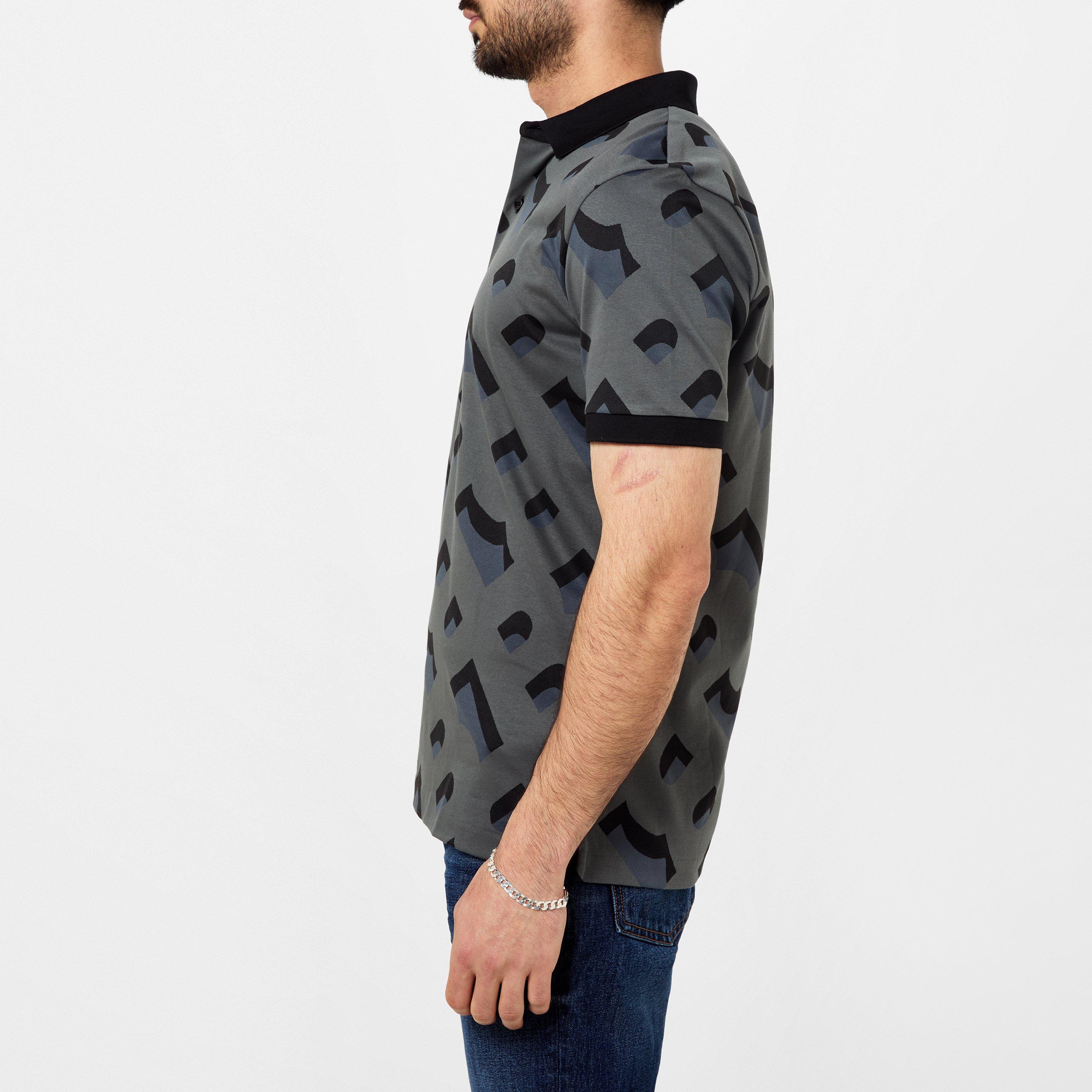 Black - Boss - Men's HBB Prout 419 Short-Sleeve Polo Shirt - 4