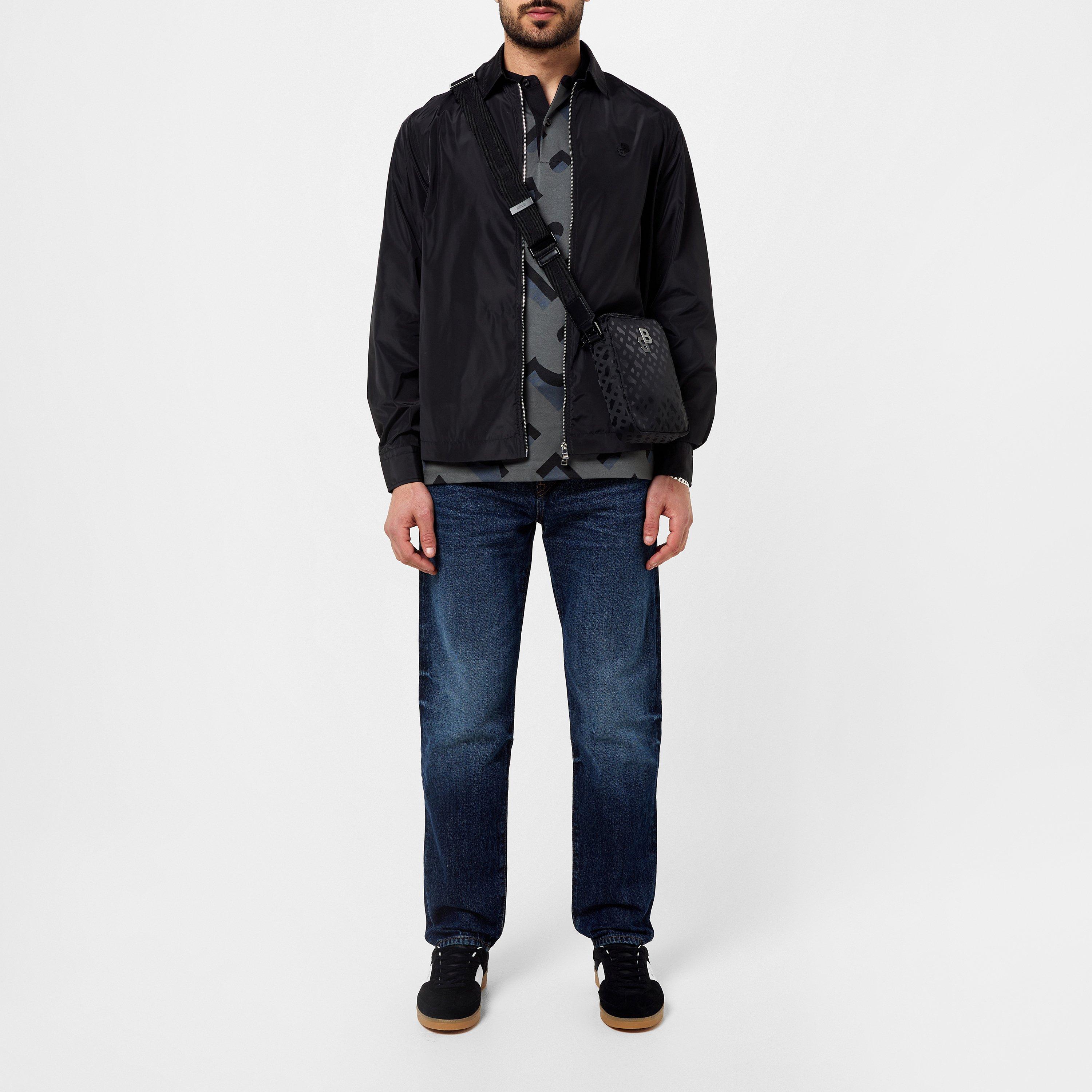 Black - Boss - Men's HBB Prout 419 Short-Sleeve Polo Shirt - 5