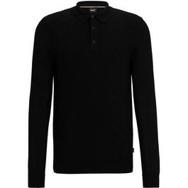 Boss Padori Knitted Polo Top