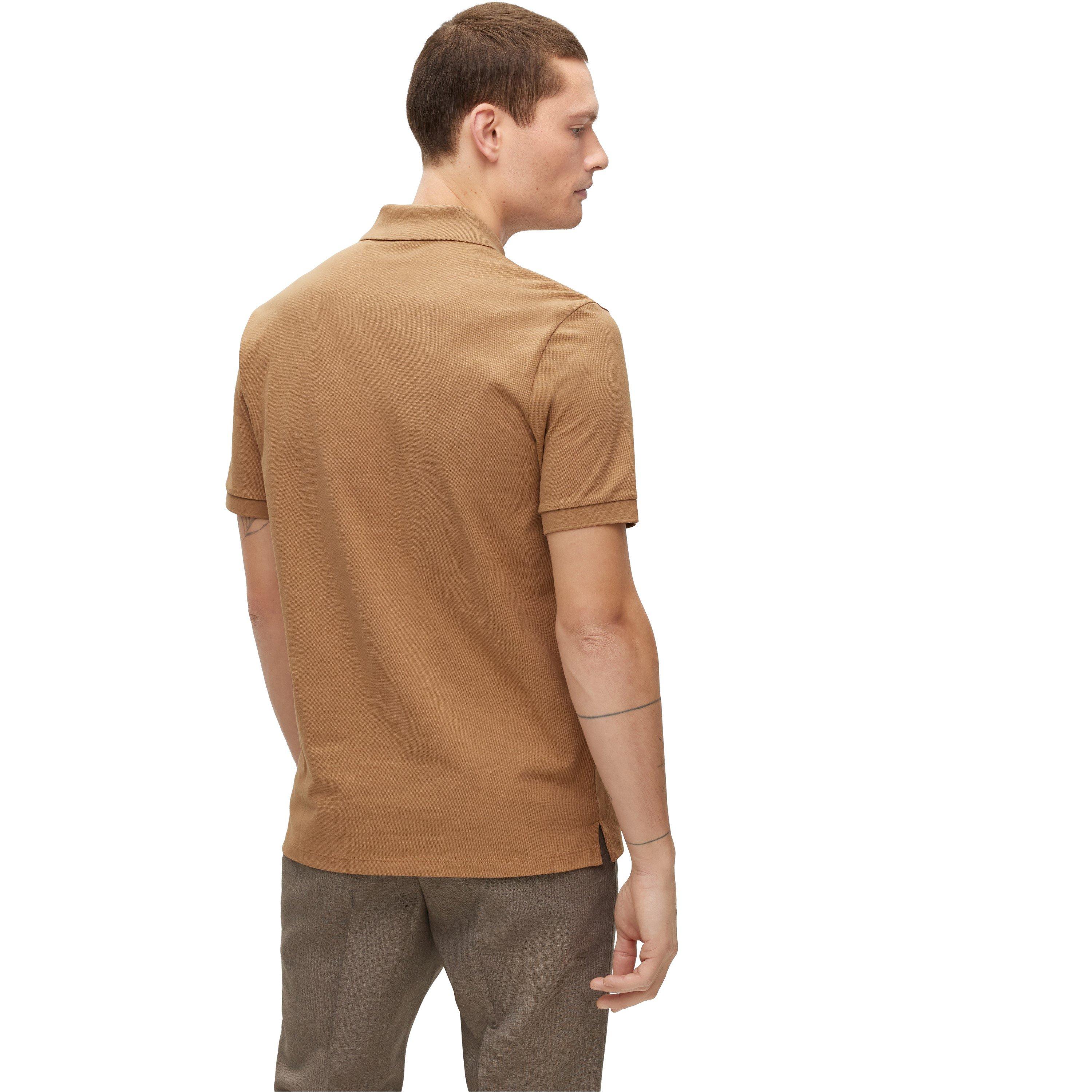 Medium Beige - Boss - Men's HBB Pallas Short-Sleeve Polo Shirt - 3