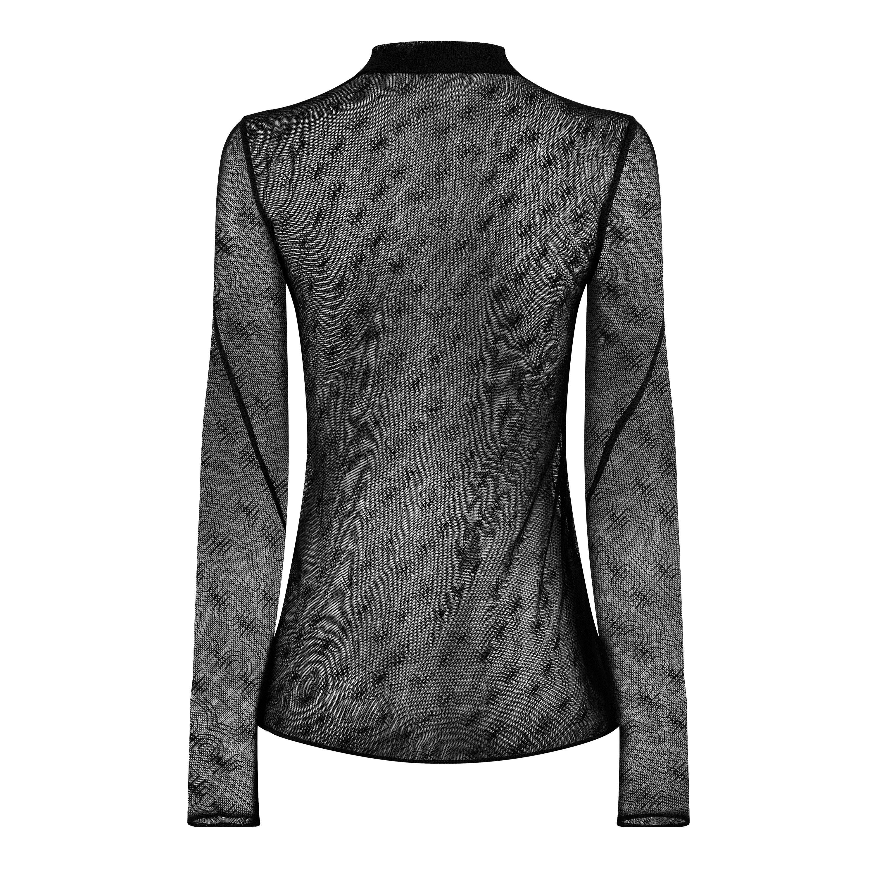 Black 001 - Boss - Women's Egalina Long-Sleeve Blouse - 6