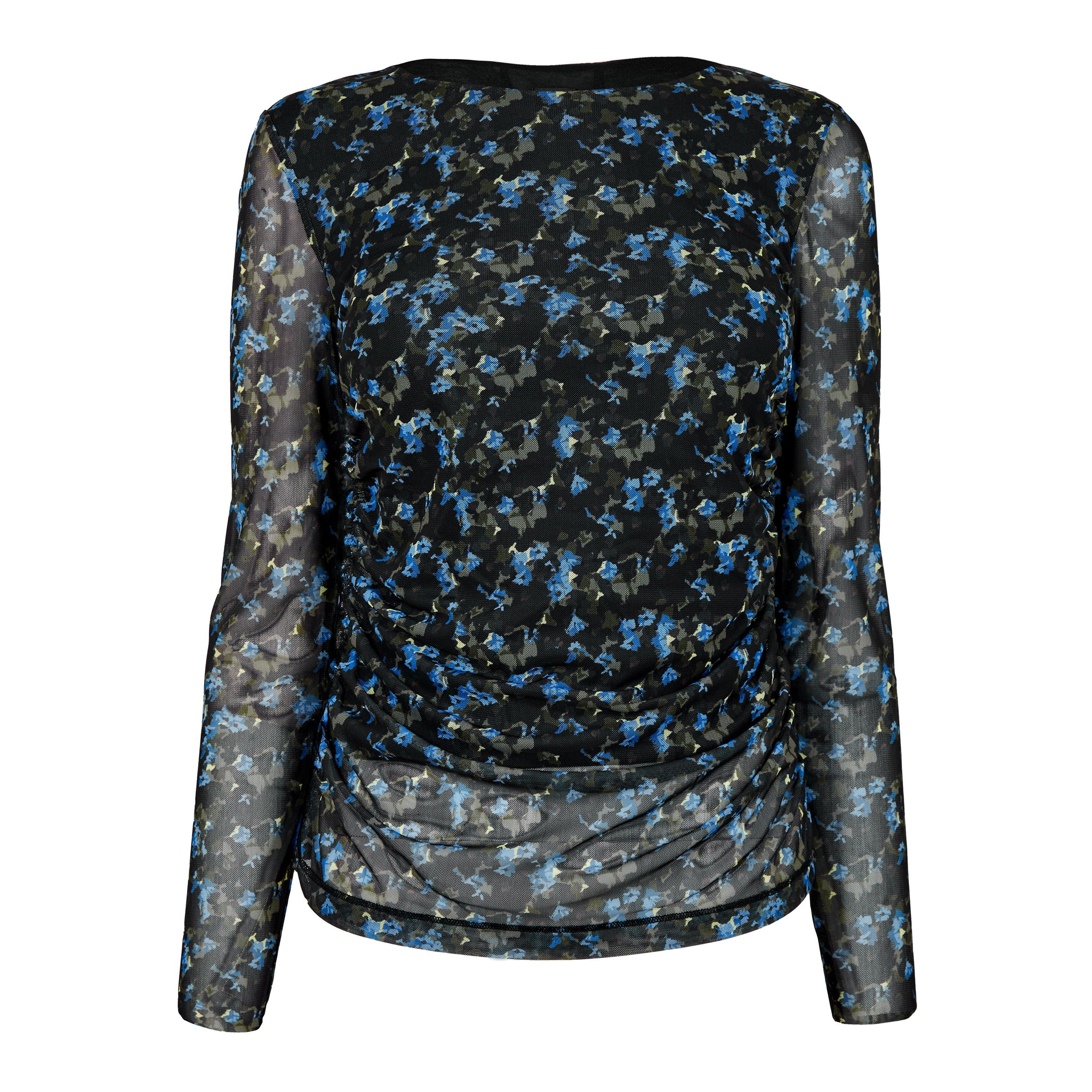 Open Miscellane - Boss - Women's Enizo Blouse, Elegant Floral Design - 1