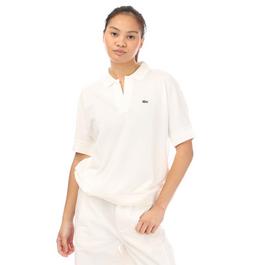 Lacoste Open Neck Fluid Piqué Polo Shirt