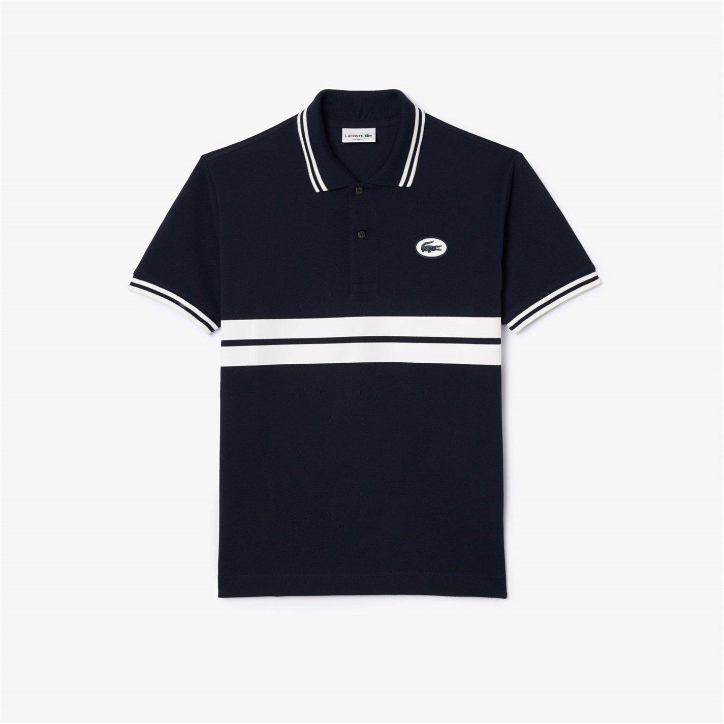 Lacoste Stripe Polo Shirt | Cruise Fashion