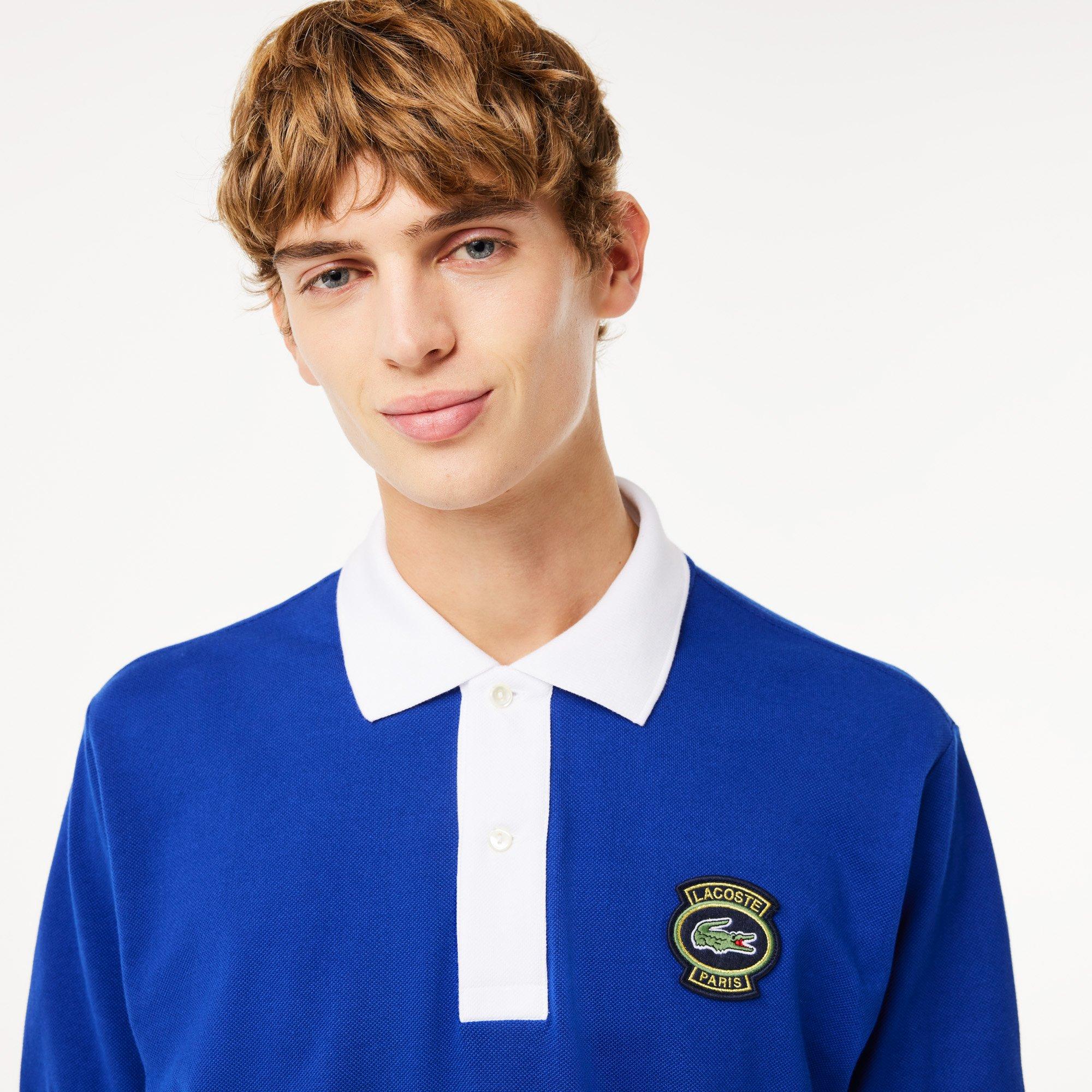 Capitaine/Blanc - Lacoste - Heritage Polo Shirt - 3