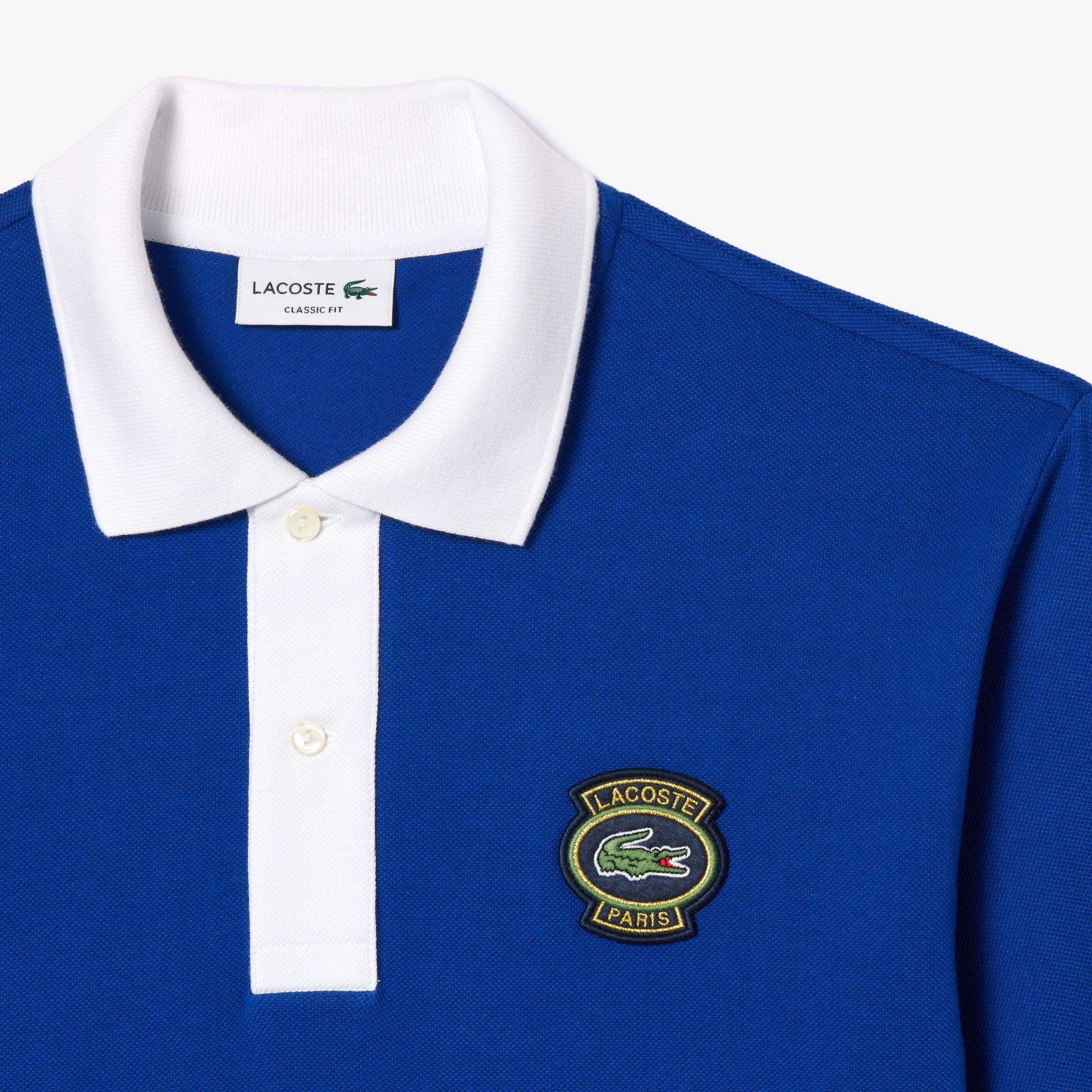 Capitaine/Blanc - Lacoste - Heritage Polo Shirt - 4