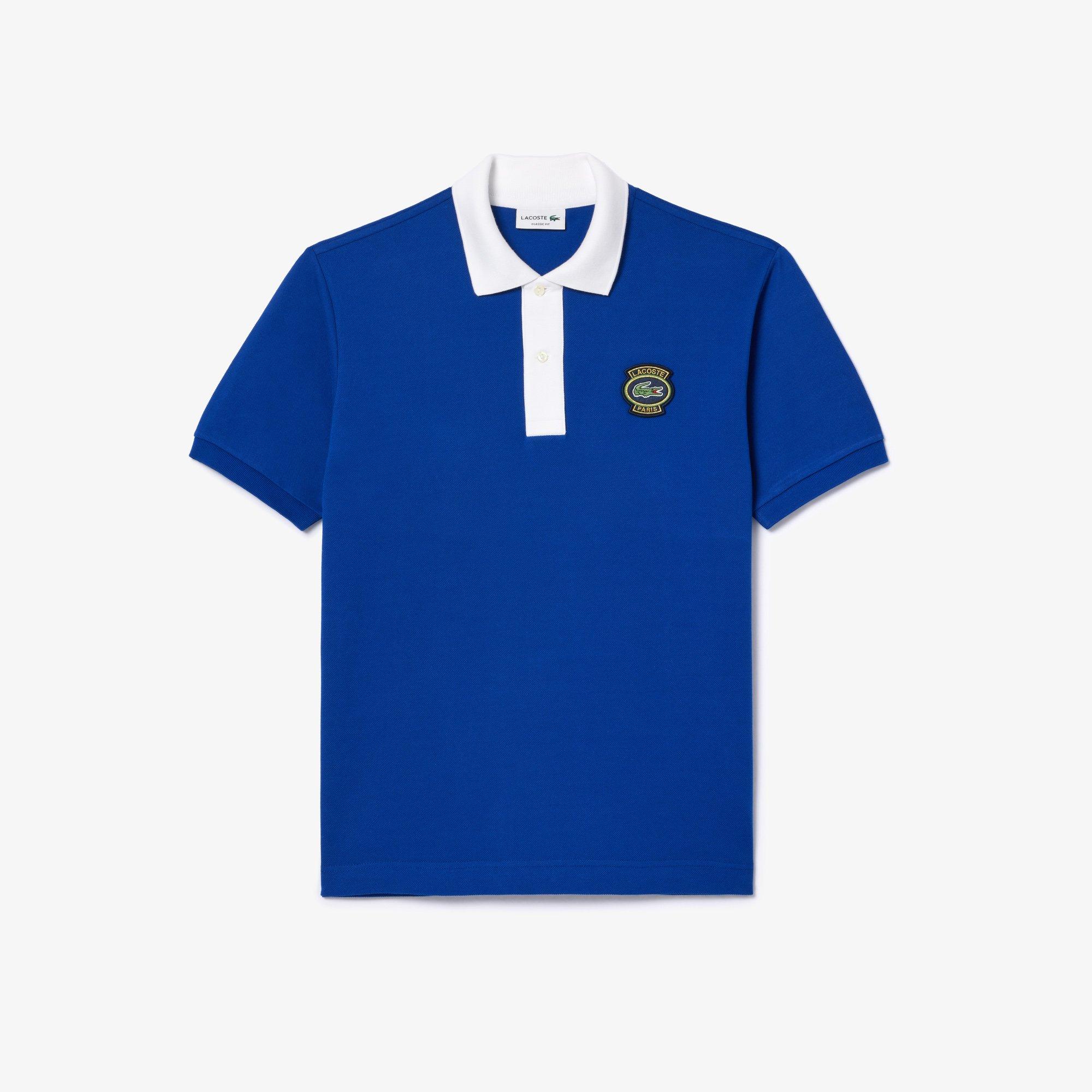 Capitaine/Blanc - Lacoste - Heritage Polo Shirt - 6