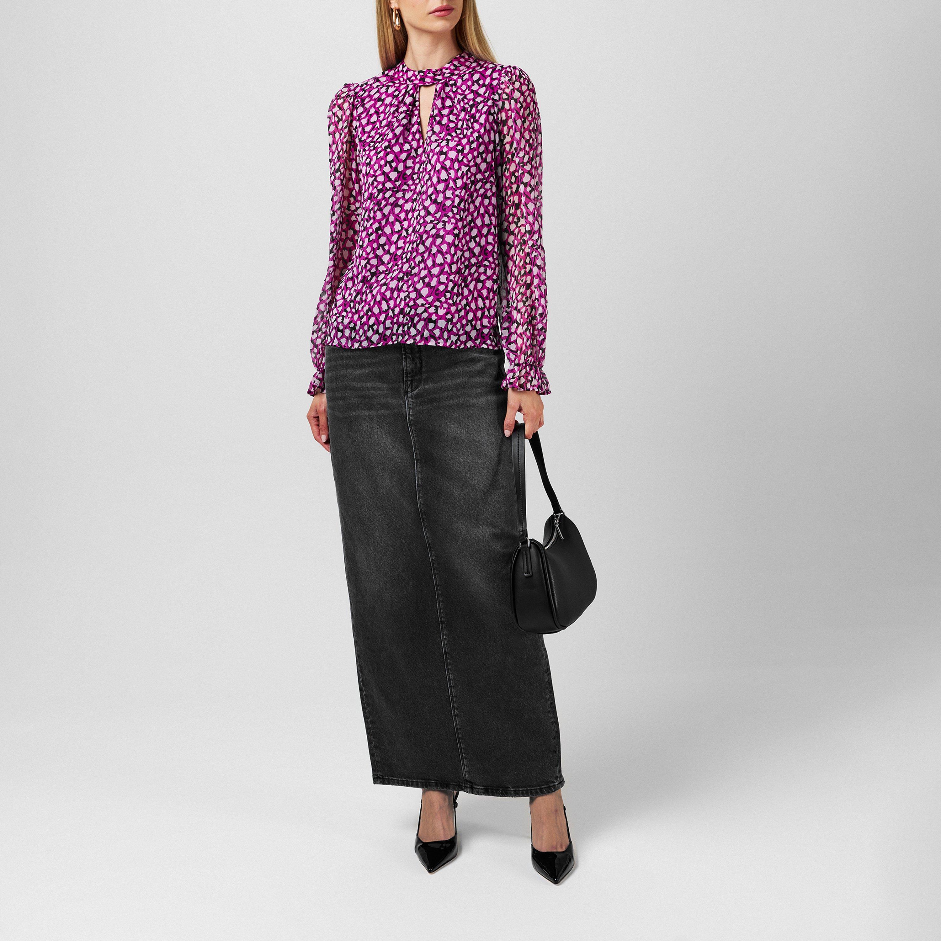 Orchidea Cattleya - Vila - Women's Falia Long-Sleeve Blouse - 4