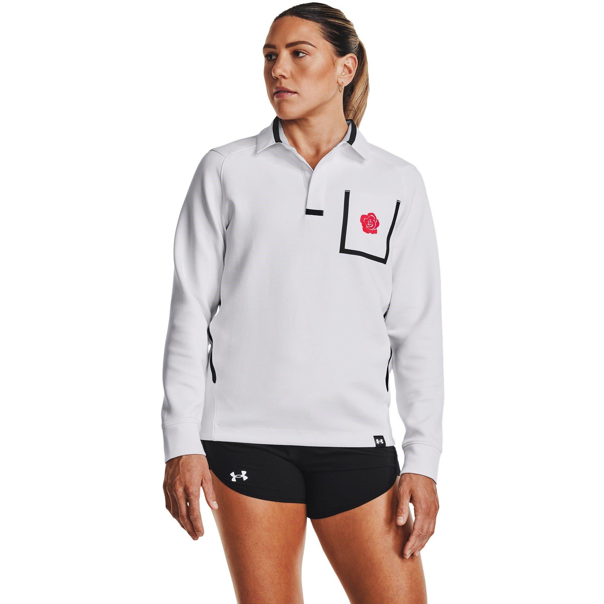 Wit - Under Armour - Adults Summit Knitted Long-Sleeve Polo Shirt - 7