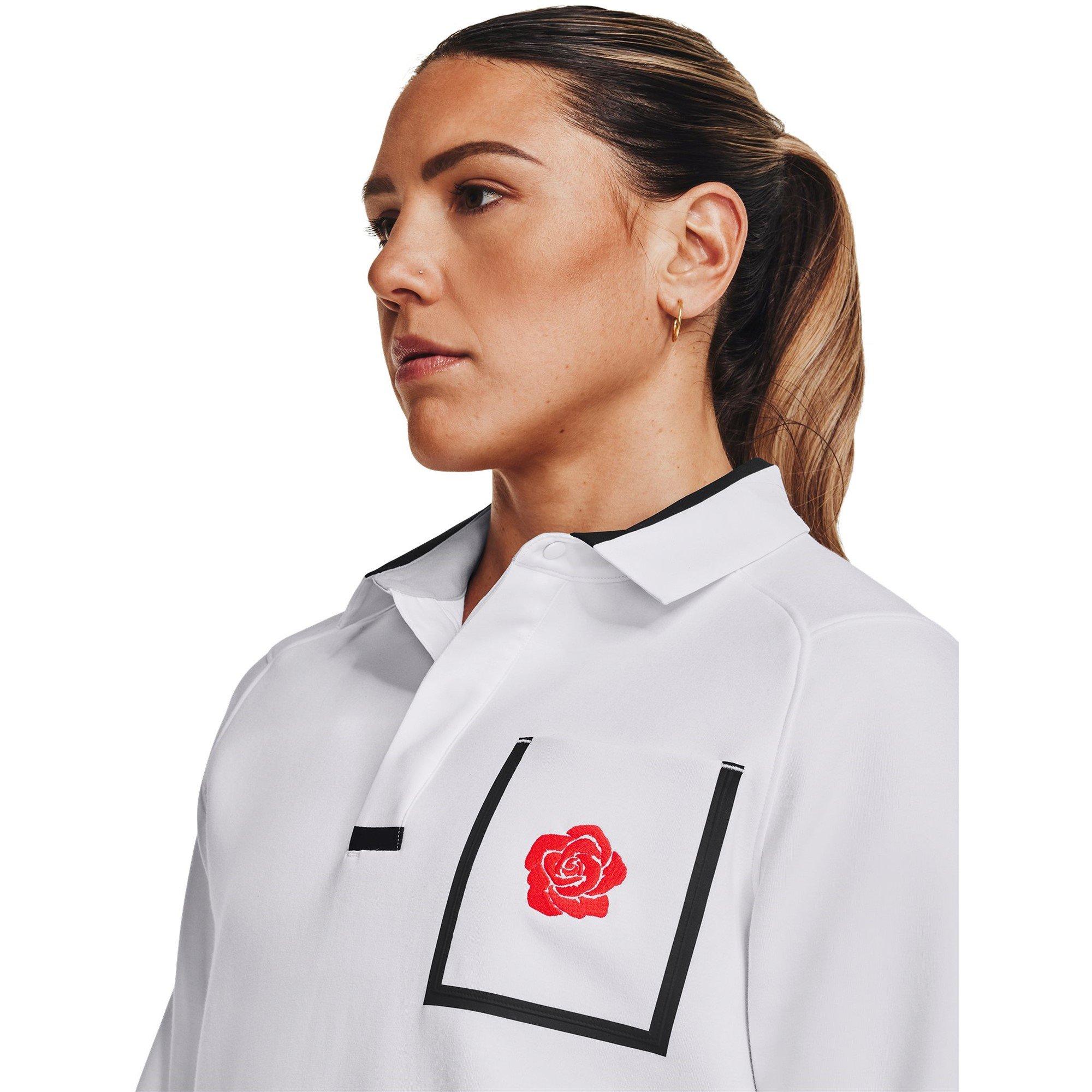 Wit - Under Armour - Adults Summit Knitted Long-Sleeve Polo Shirt - 8