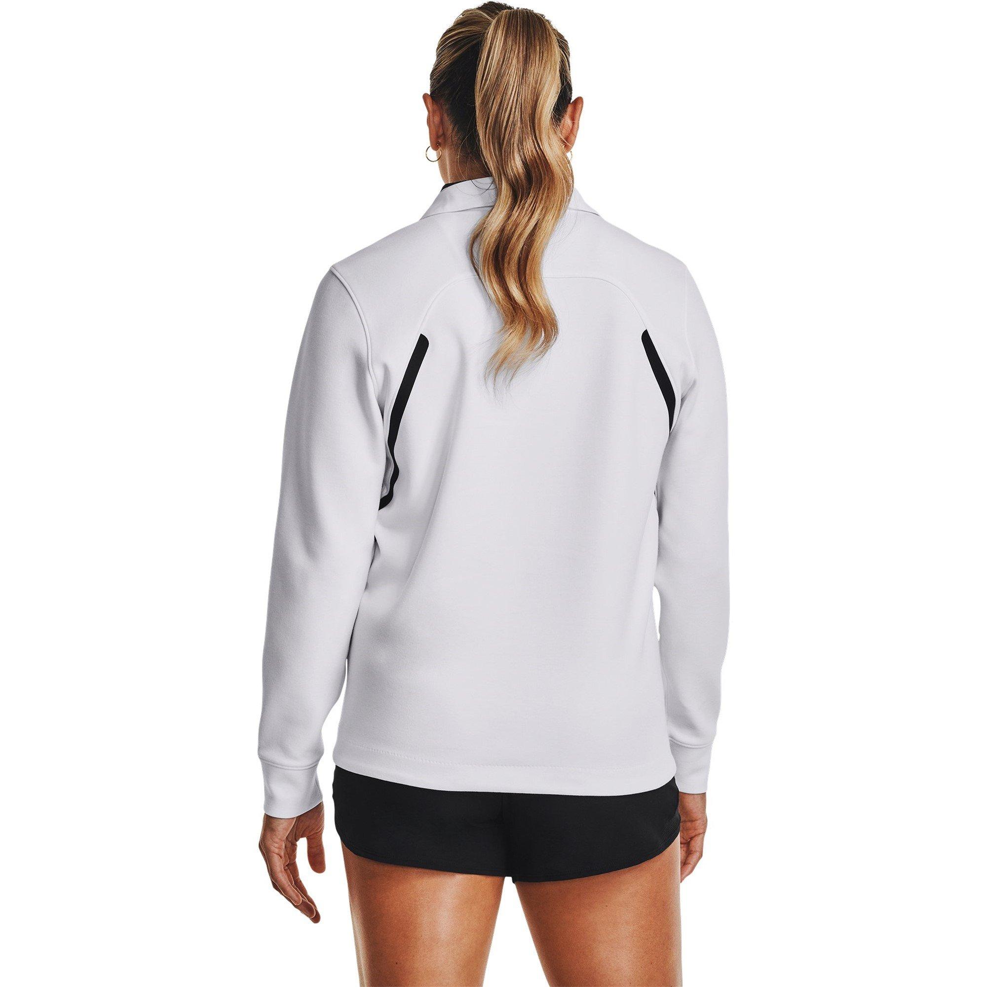 Wit - Under Armour - Adults Summit Knitted Long-Sleeve Polo Shirt - 9