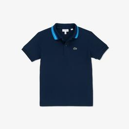 Lacoste Blue Jack & Jones ranger polo Shirt