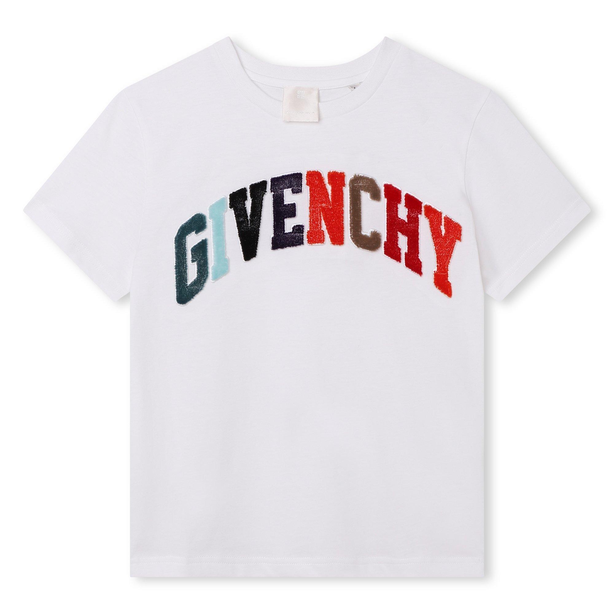 GIVENCHY College T-Shirt Juniors - White 10P - Size 8Y