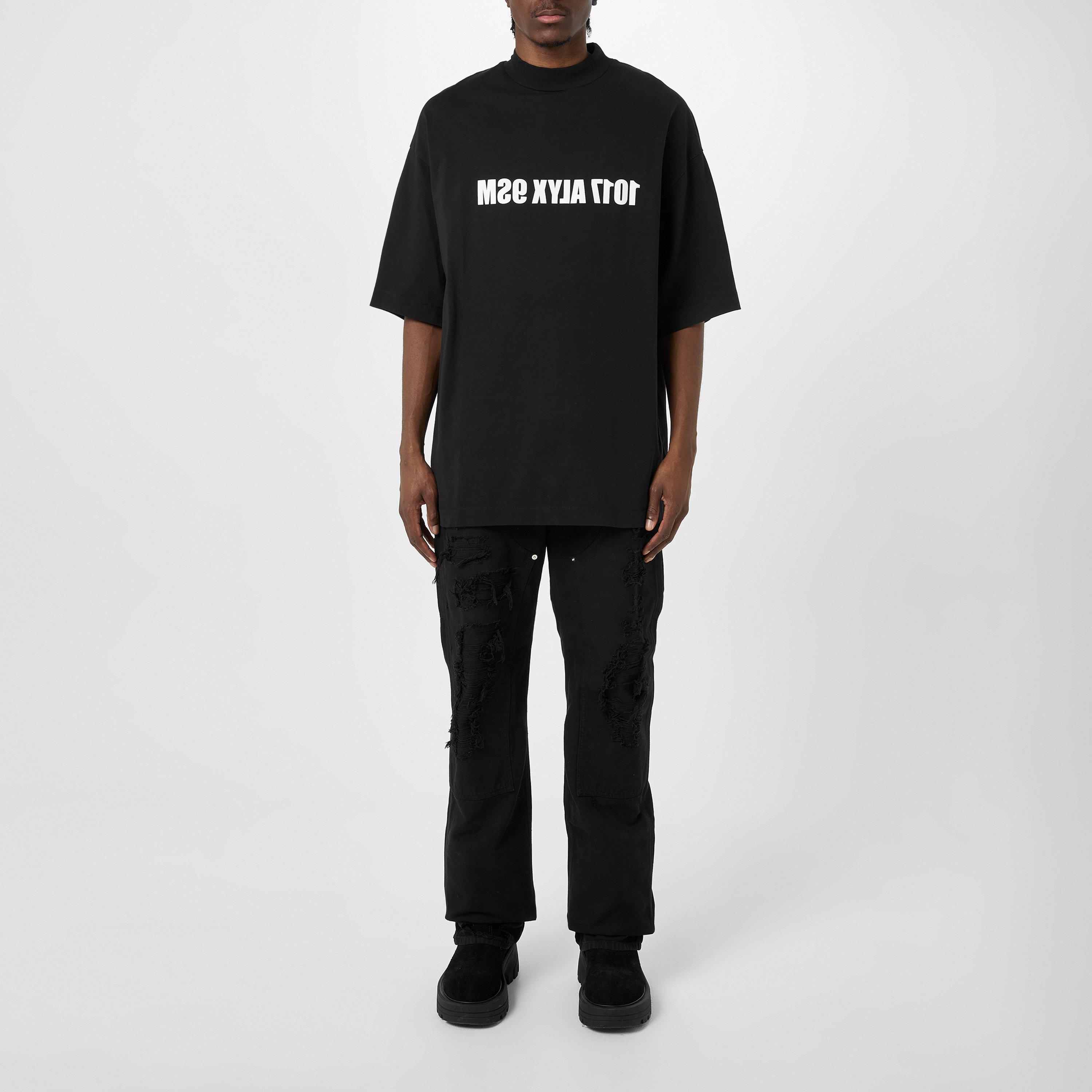 Black - 1017 ALYX 9SM - Men's Oversized Short-Sleeve T-Shirt - 6