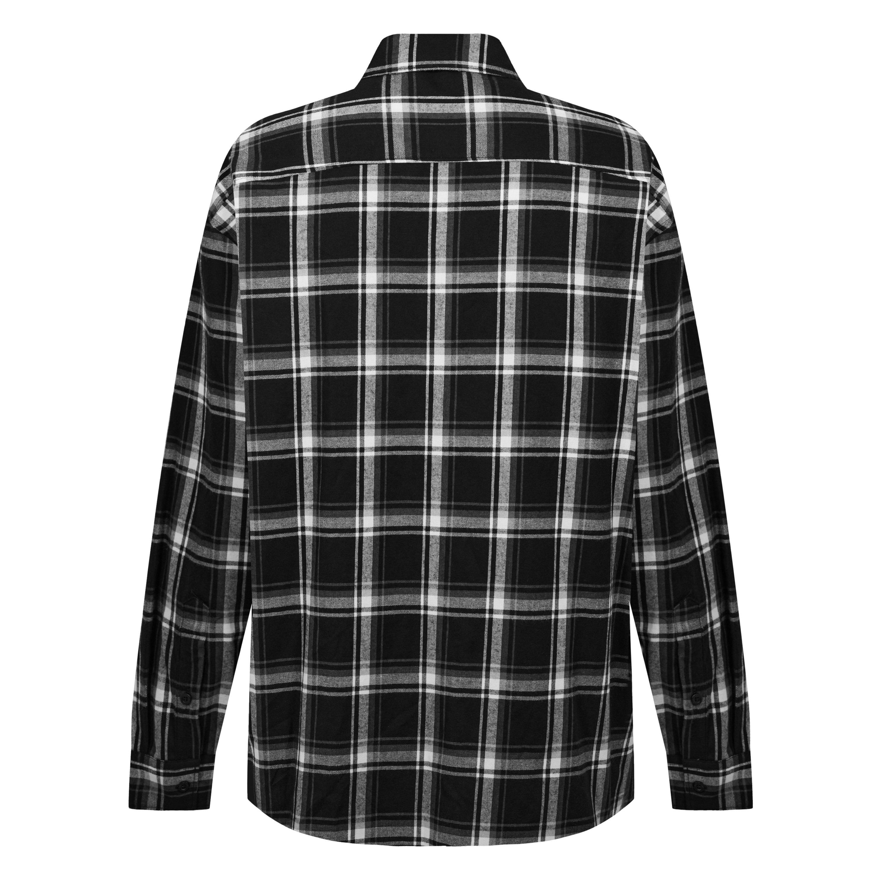 Black - 1017 ALYX 9SM - Men's Checked Long-Sleeve Patterned Shirt - 6