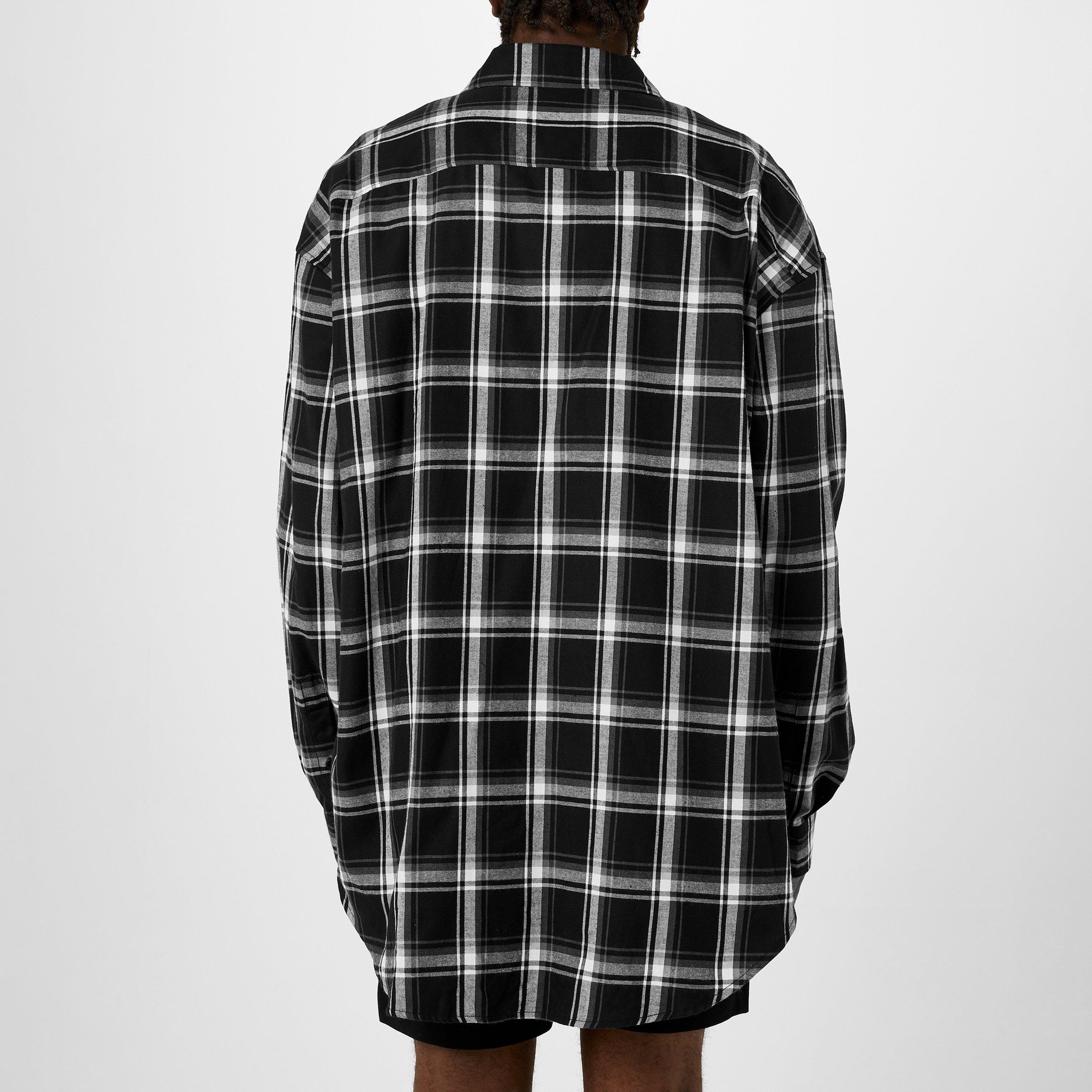 Black - 1017 ALYX 9SM - Men's Checked Long-Sleeve Patterned Shirt - 3