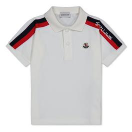 Moncler Short Sleeve Polo Juniors