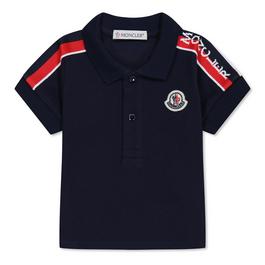 Moncler Short Sleeve Polo Juniors