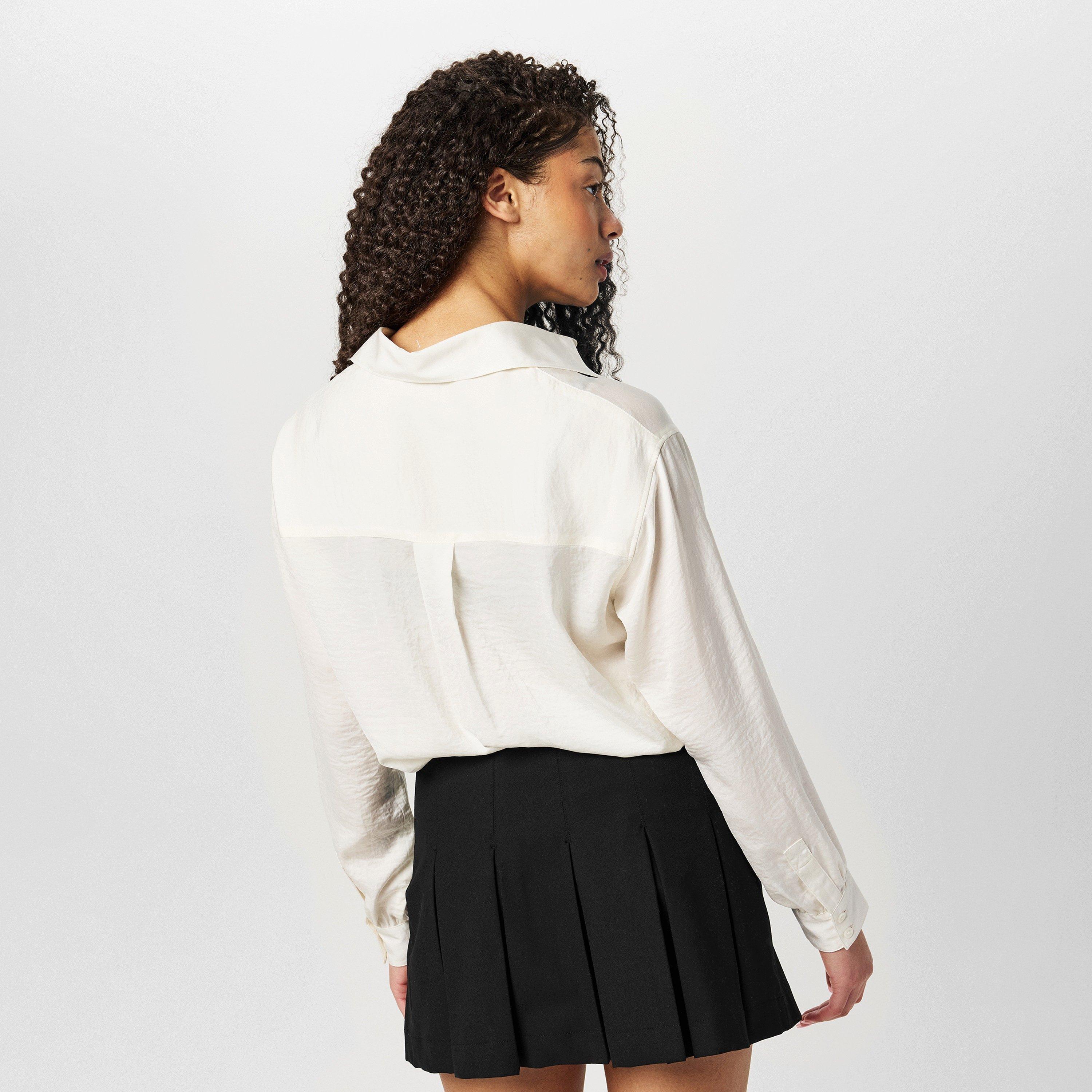 Cream - Jack Wills - JW Soft Long-Sleeve Blouse - 4