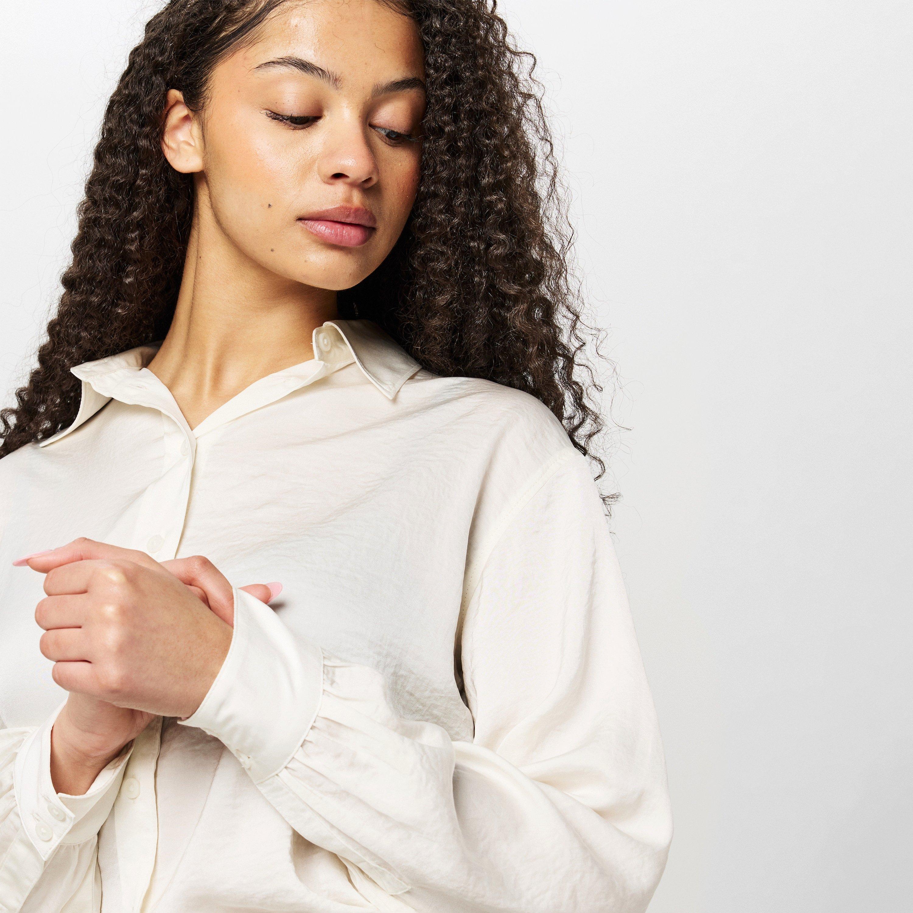 Cream - Jack Wills - JW Soft Long-Sleeve Blouse - 5