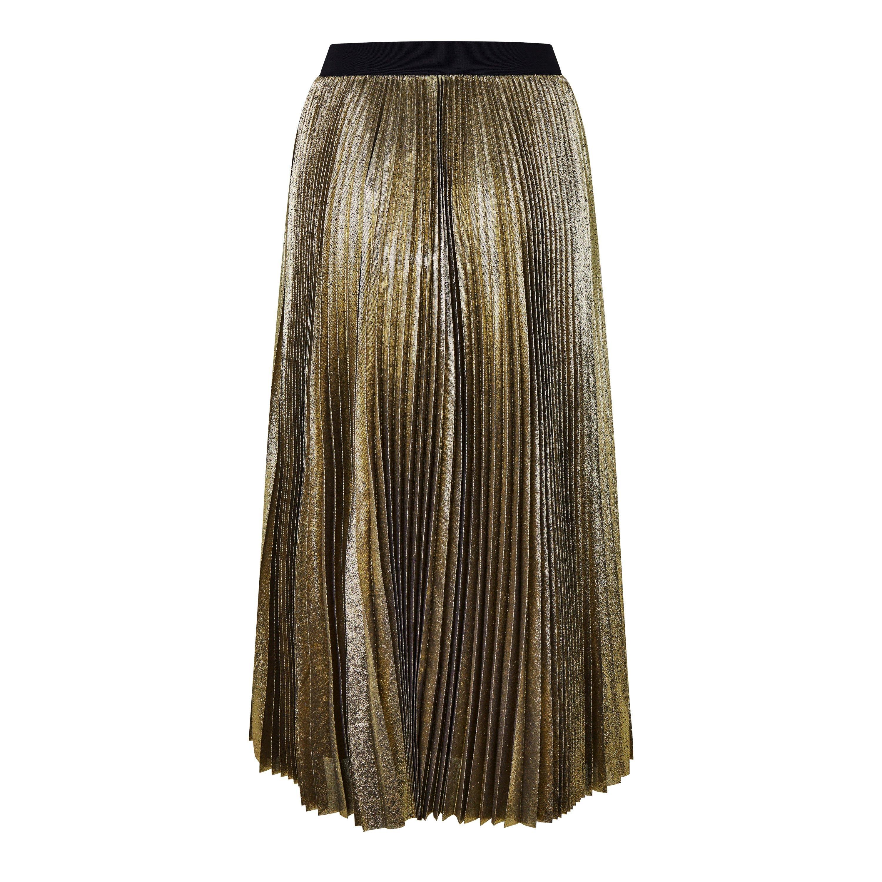Gold 001 - Weekend Max Mara - Women's Nurra A-Line Skirt - 6